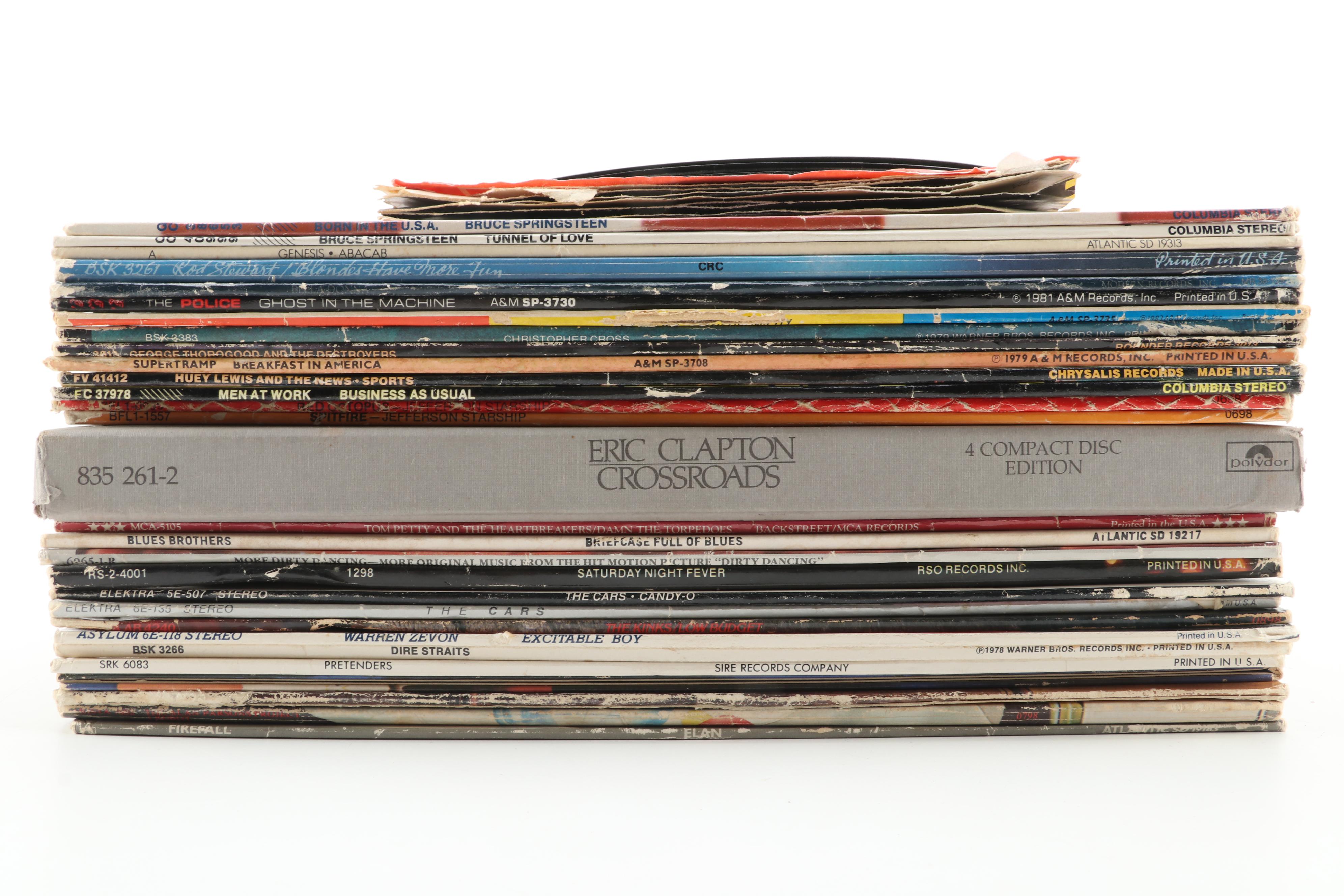 Bruce Springsteen, Eric Clapton, Tom Petty and More Rock, New Wave Records