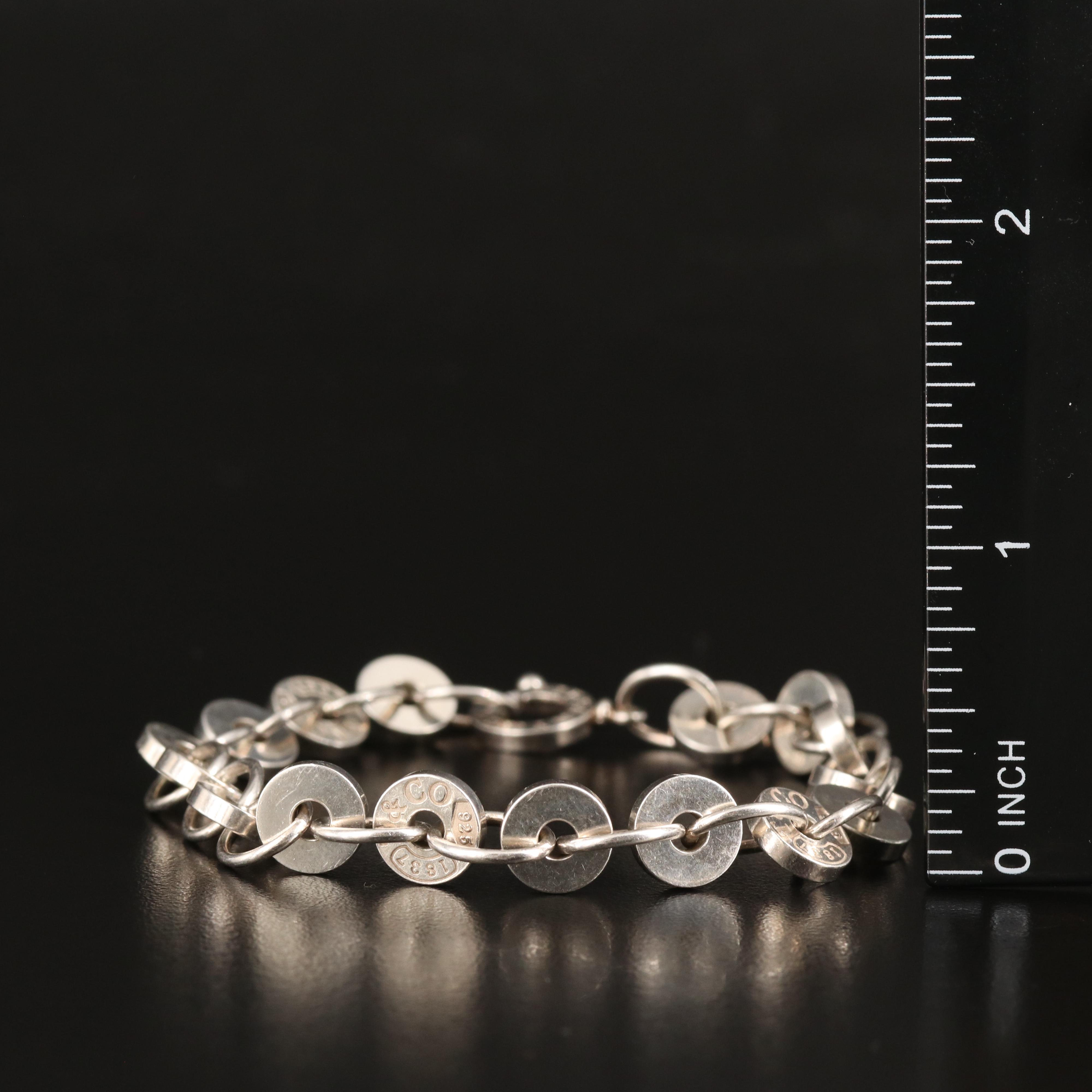 Tiffany & Co. "1837" Sterling Circle Bracelet