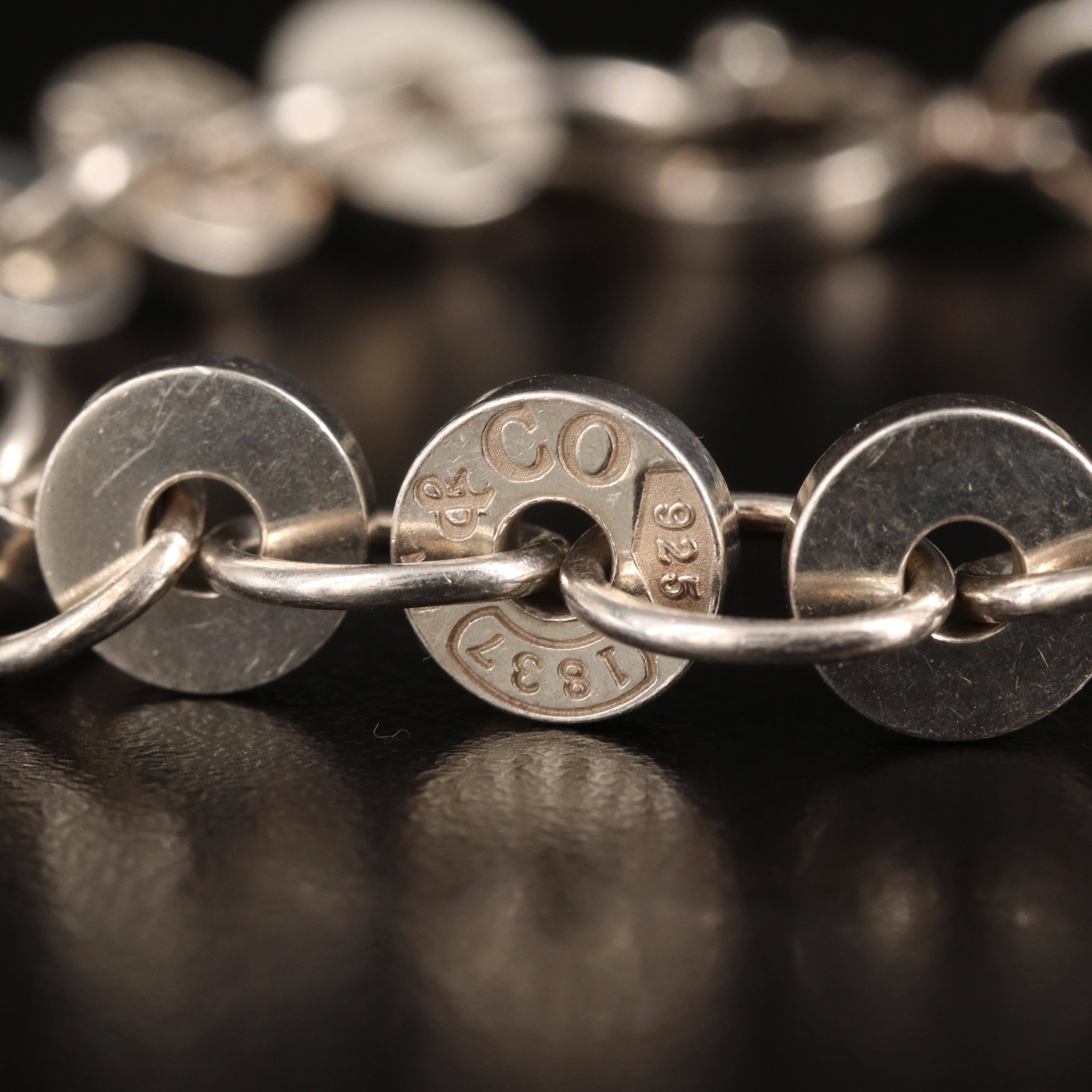 Tiffany & Co. "1837" Sterling Circle Bracelet