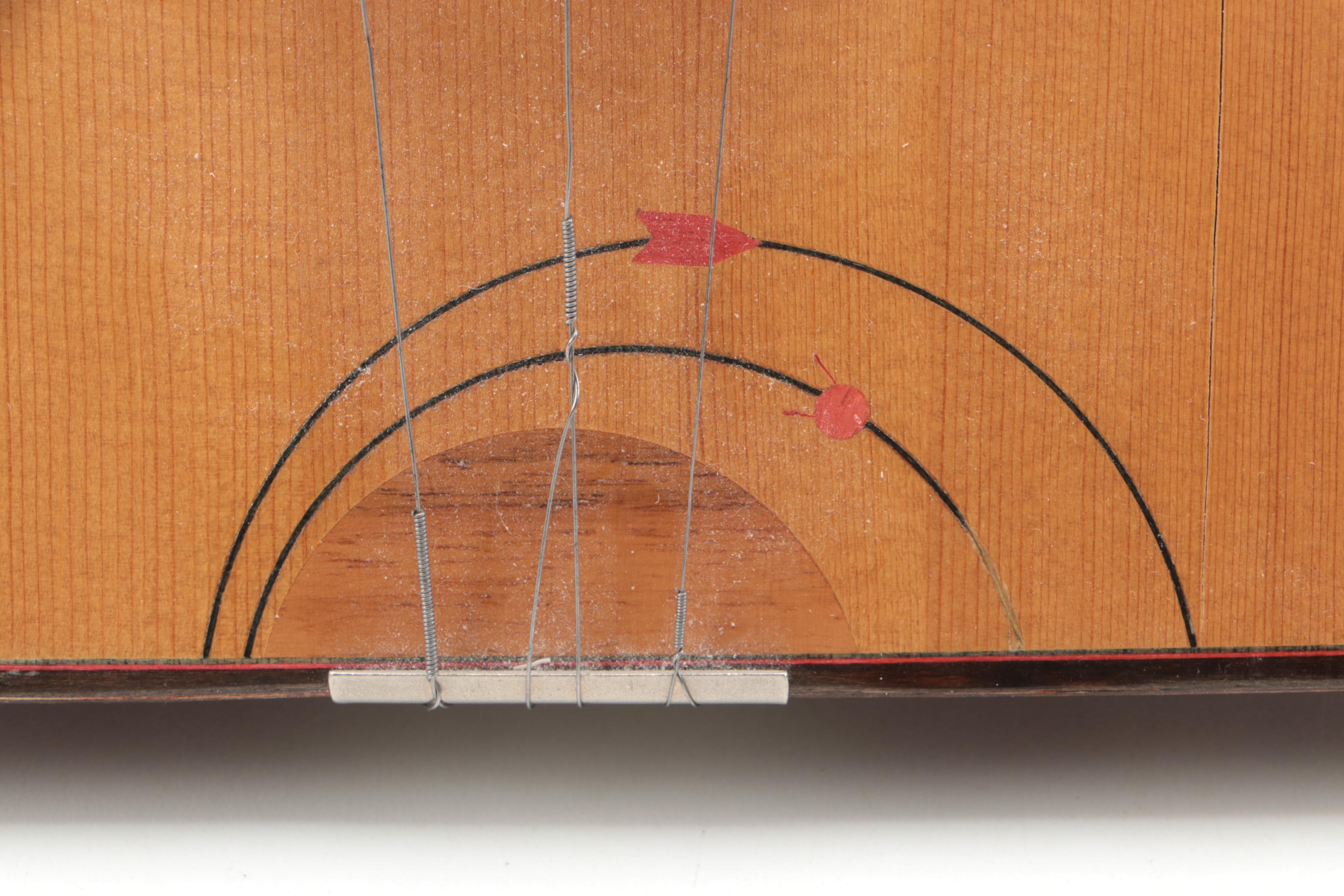 Russian Three-String Balalaika with Sputnik Design