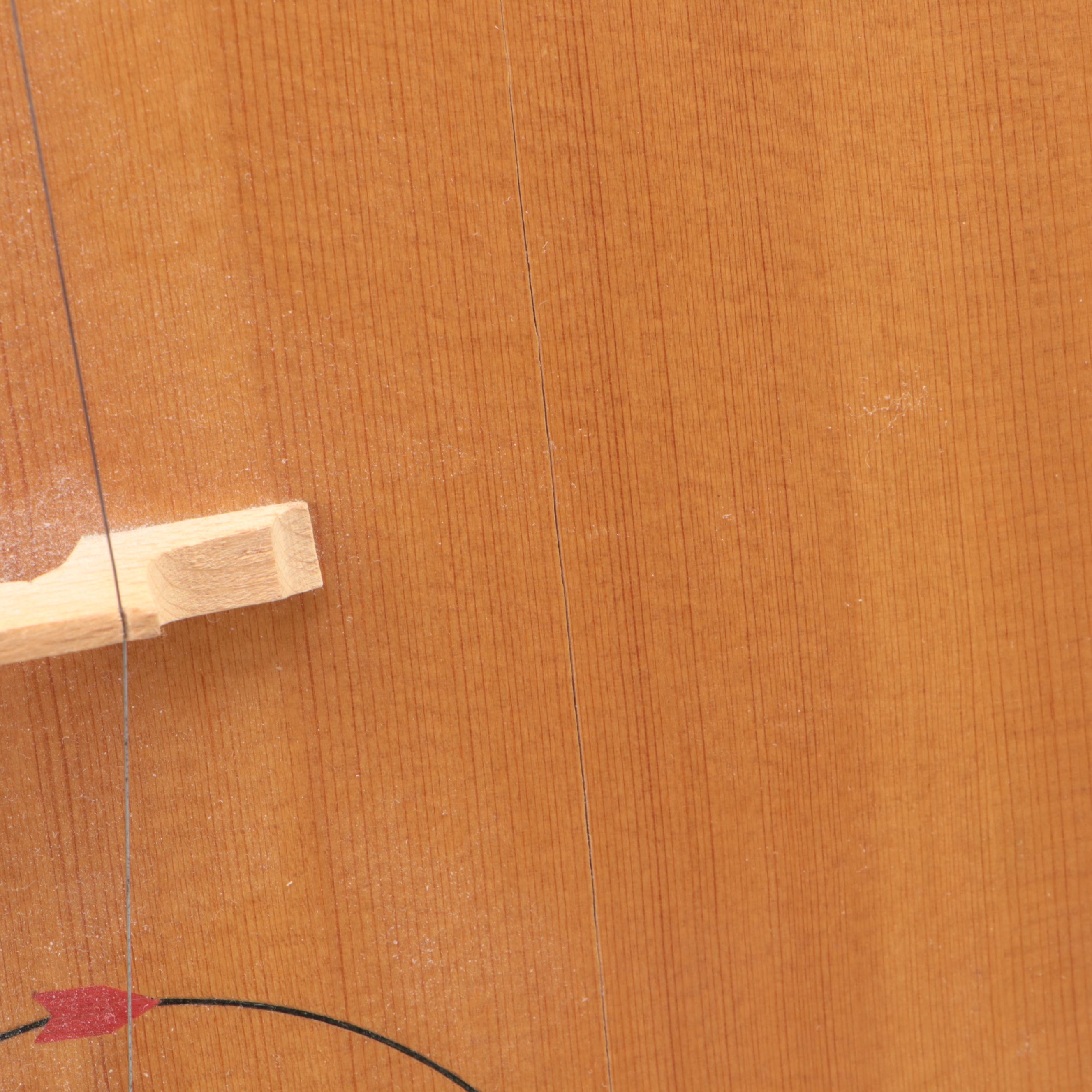 Russian Three-String Balalaika with Sputnik Design