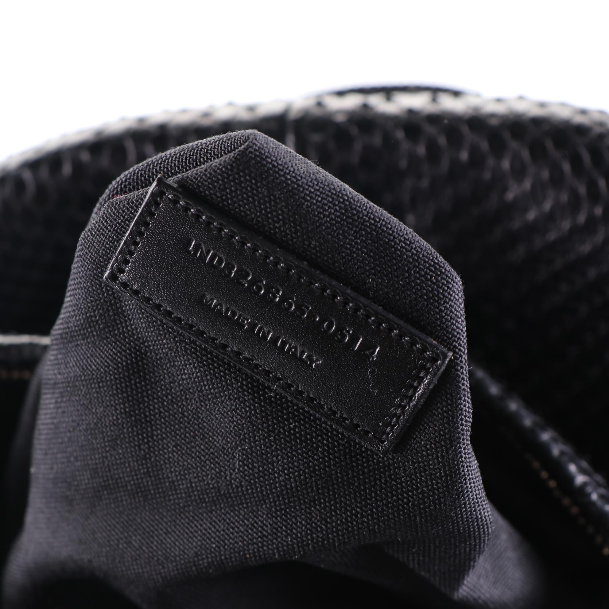 Saint Laurent City Python Embossed Leather Backpack