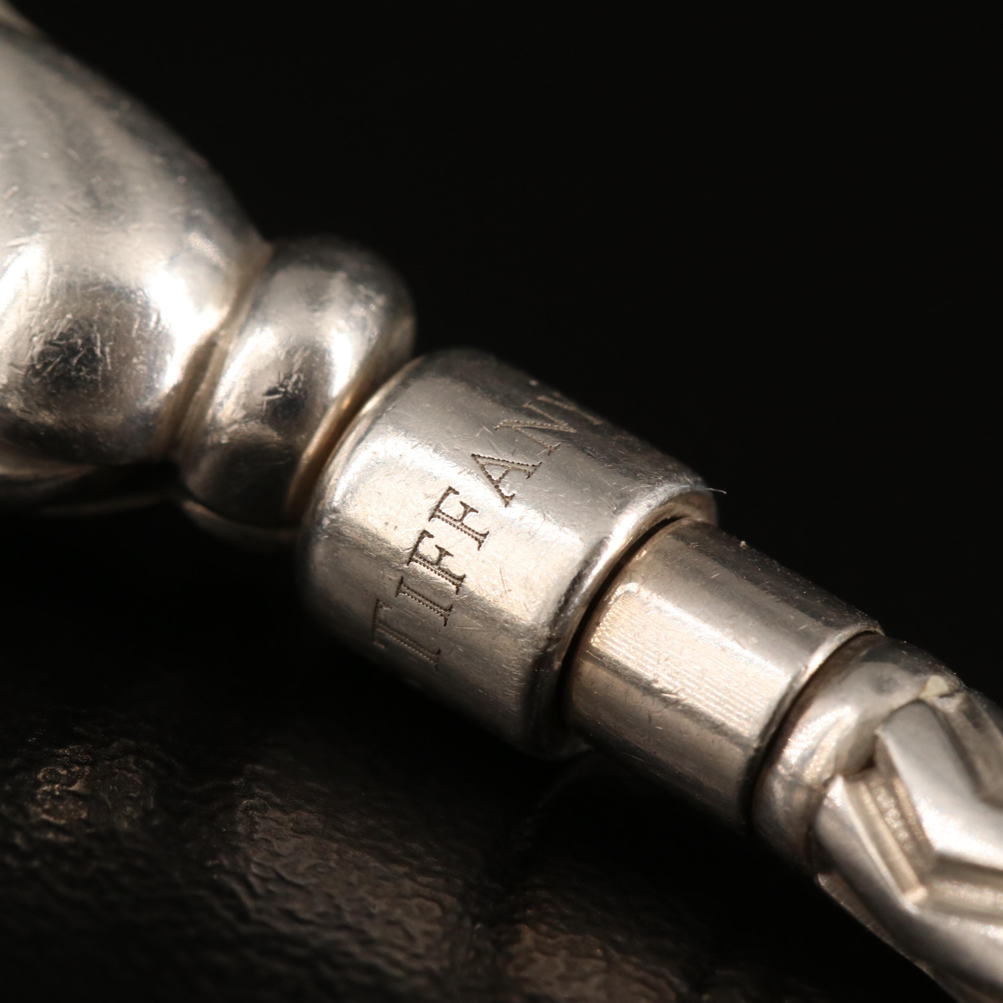 Tiffany & Co. Aztec Zig Zig Sterling Bracelet