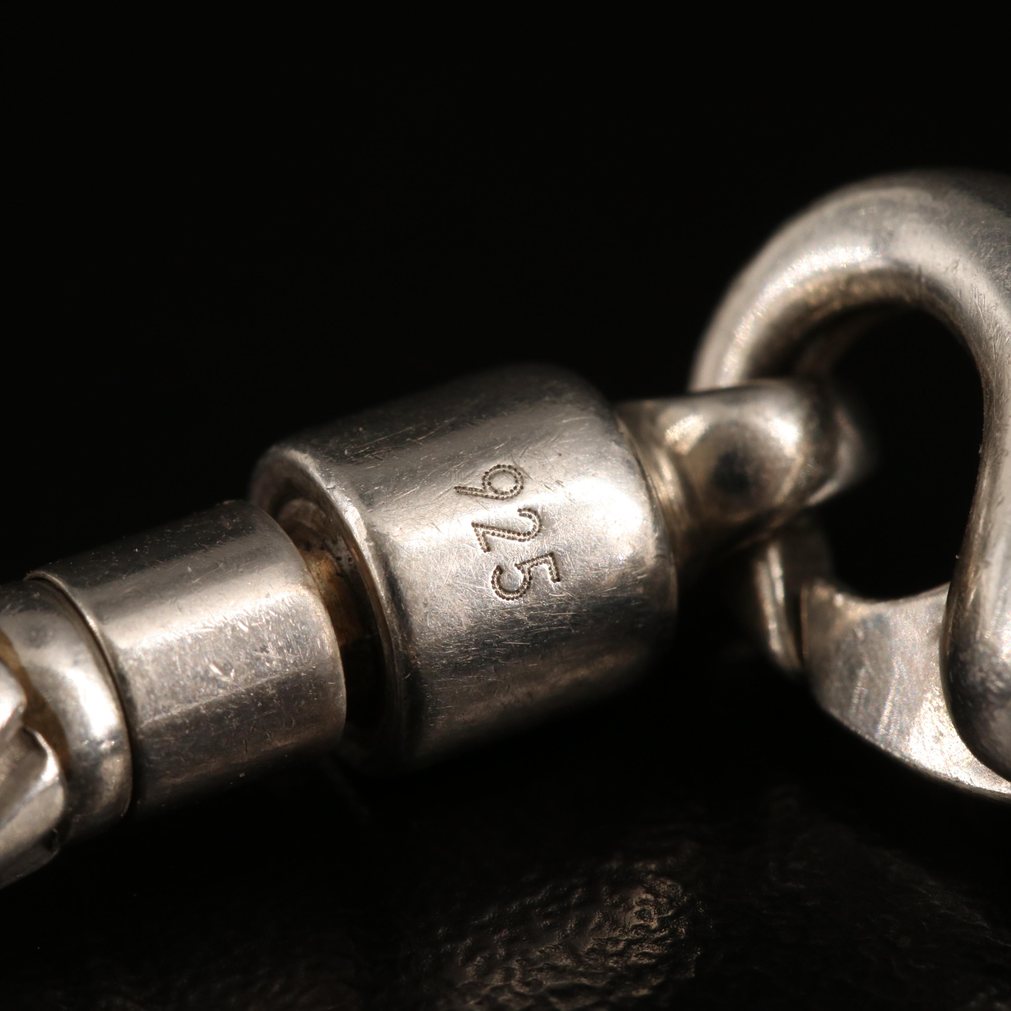 Tiffany & Co. Aztec Zig Zig Sterling Bracelet