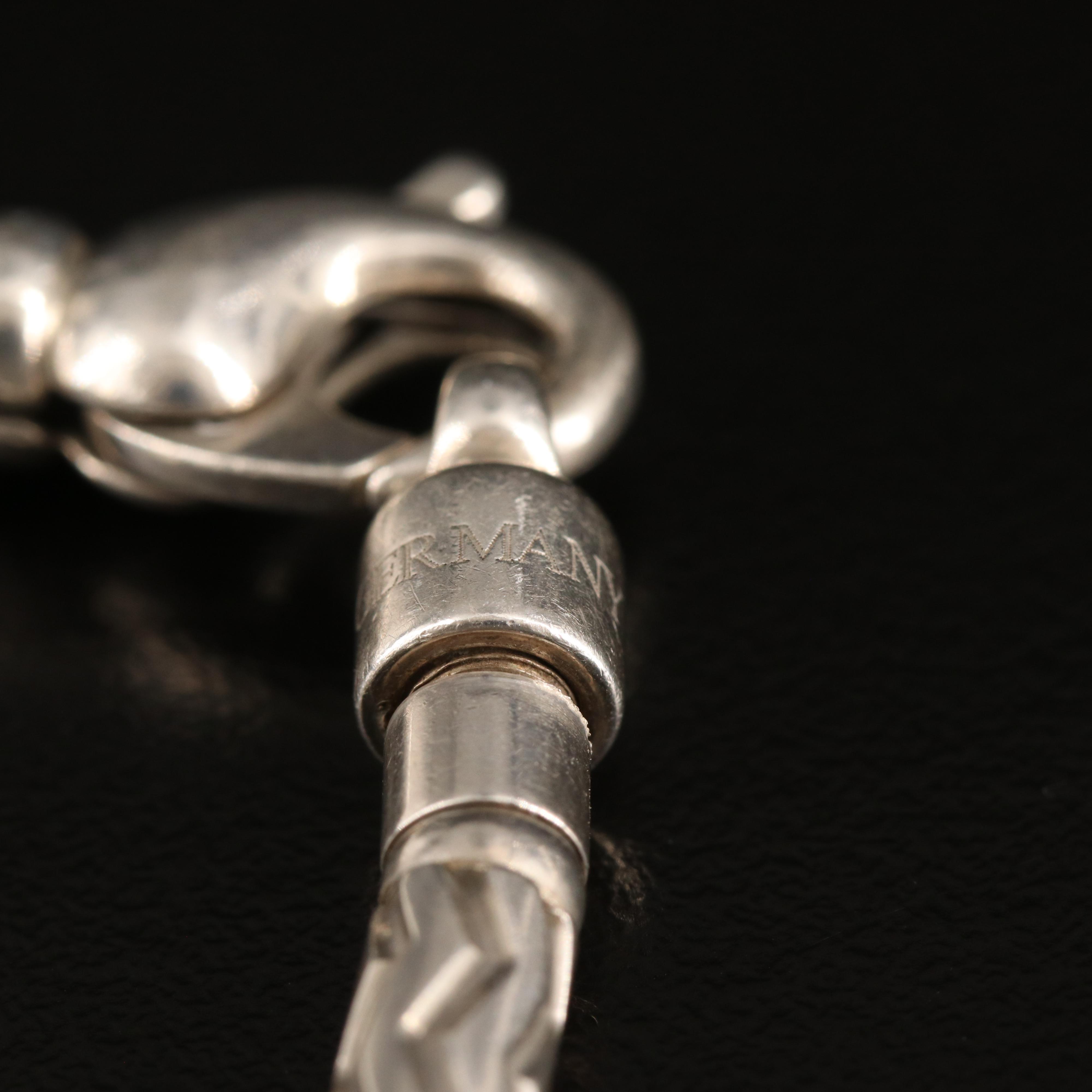 Tiffany & Co. Aztec Zig Zig Sterling Bracelet