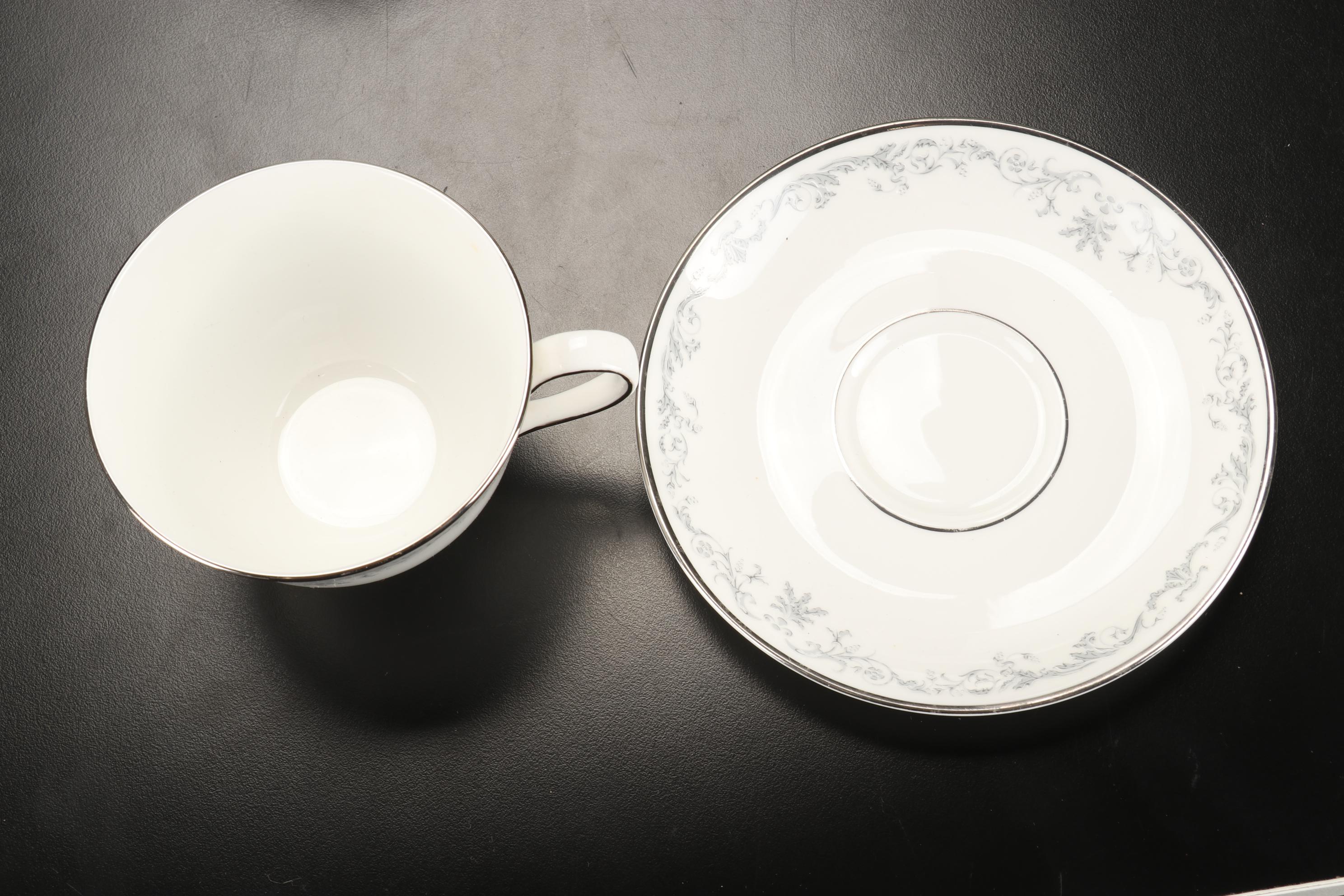Gorham "Della Regina" Bone China Tableware, Mid to Late 20th Century