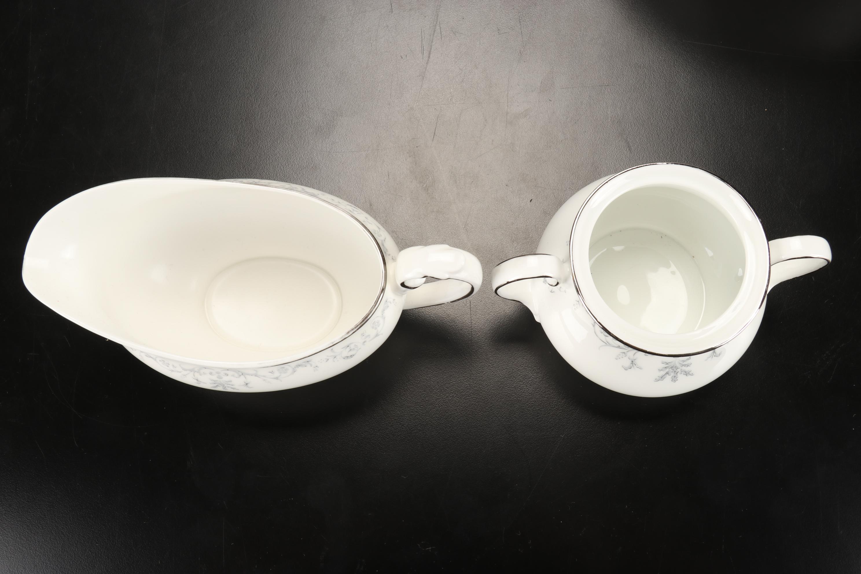 Gorham "Della Regina" Bone China Tableware, Mid to Late 20th Century