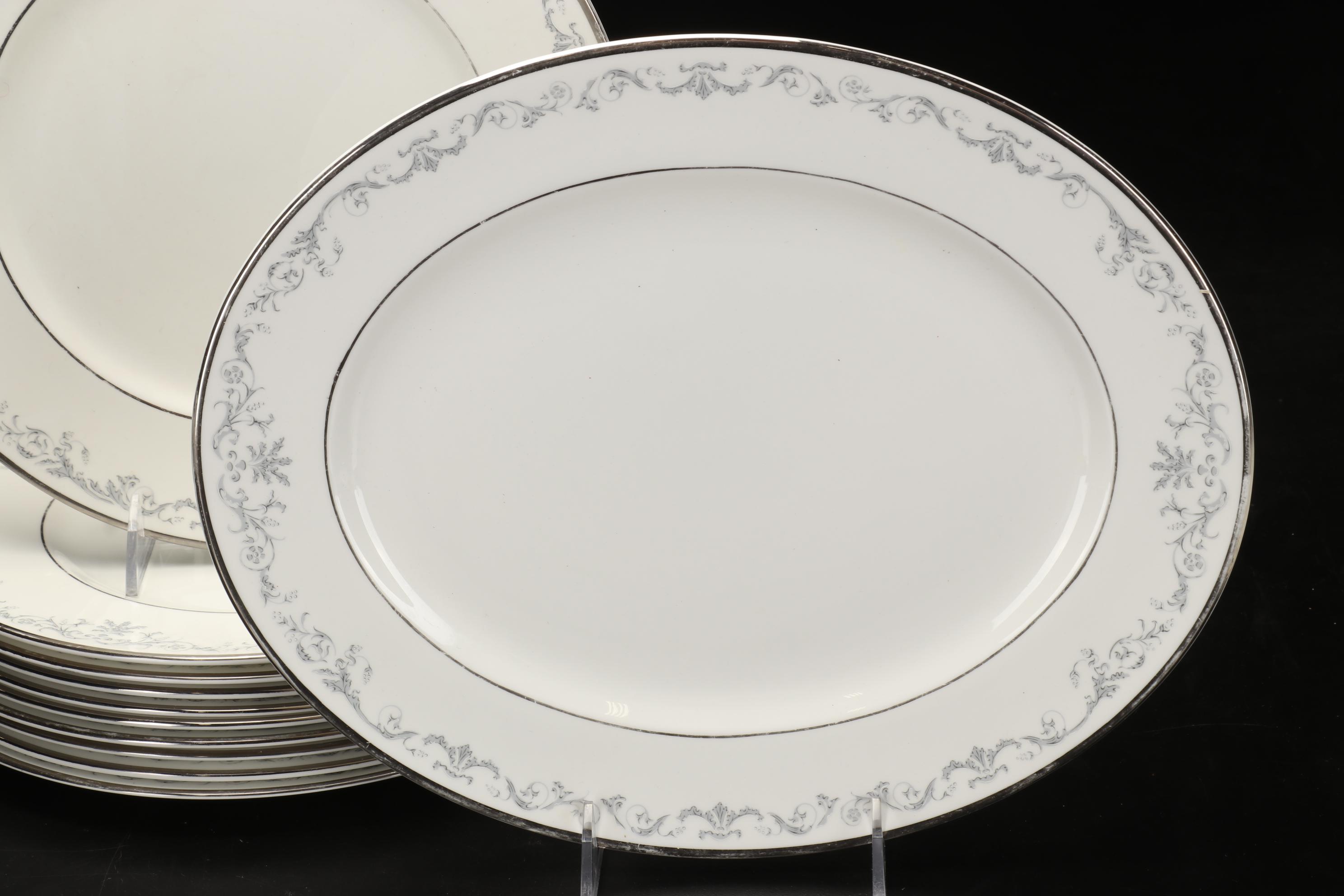 Gorham "Della Regina" Bone China Tableware, Mid to Late 20th Century