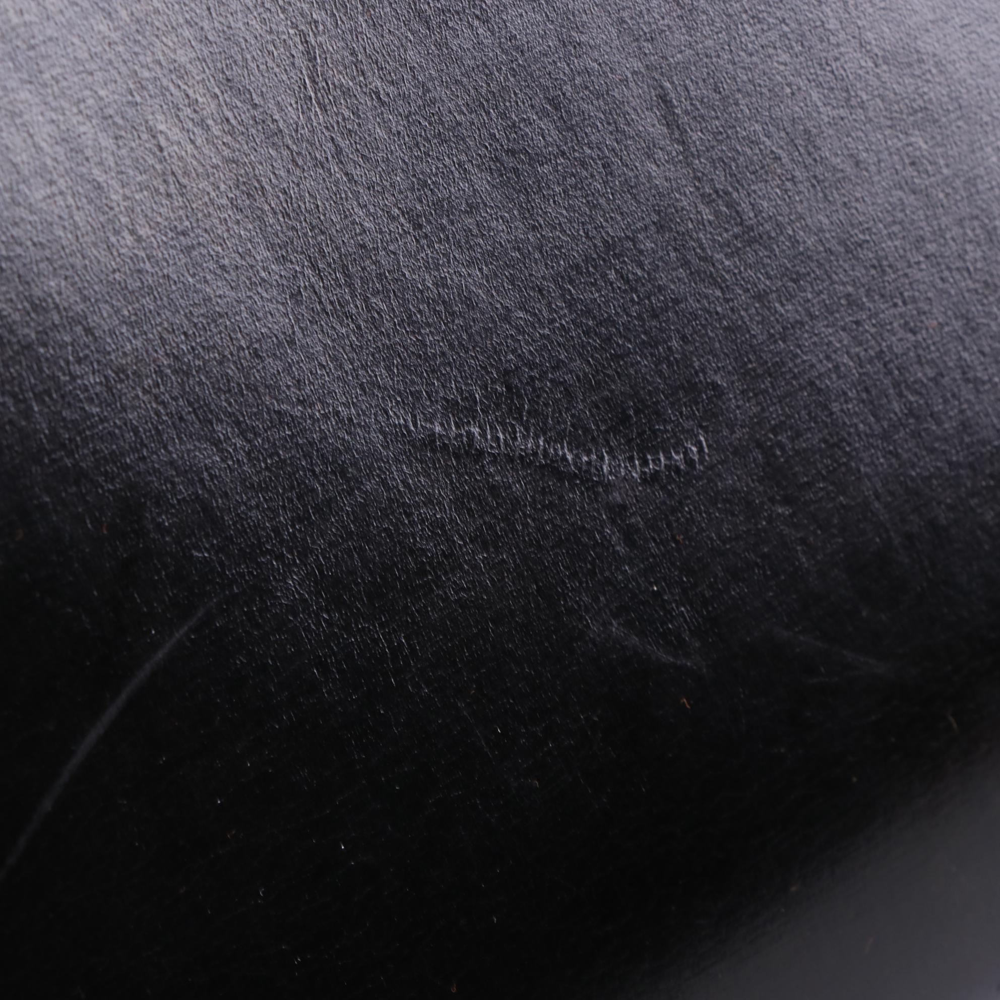 Hermès Kelly Sellier 32 Handbag in Noir Box Calf Leather, 1966