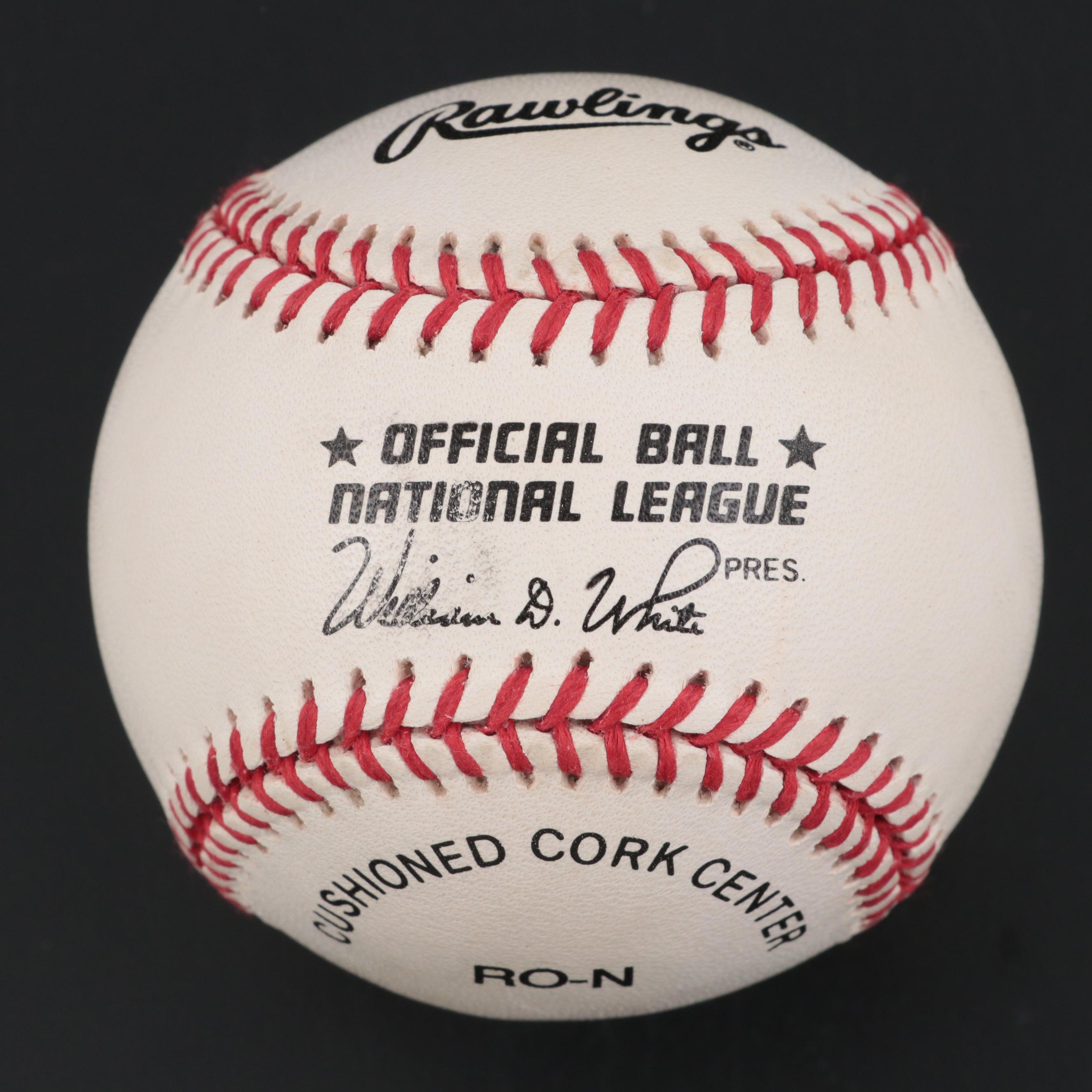 Orlando Cepeda Signed Rawlings National League Baseball