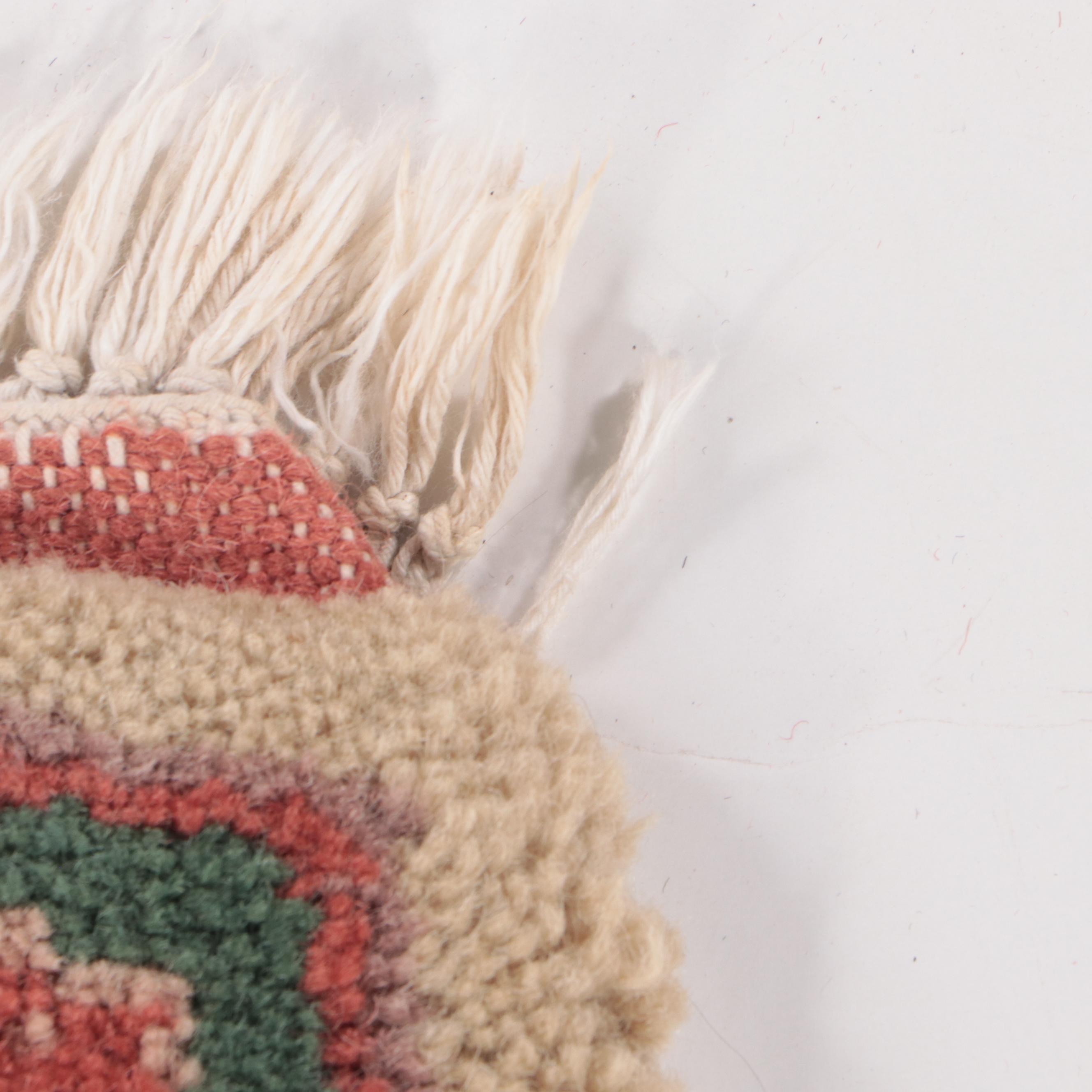 2'11 x 5'6 Hand-Knotted Indo-Turkish Oushak Accent Rug