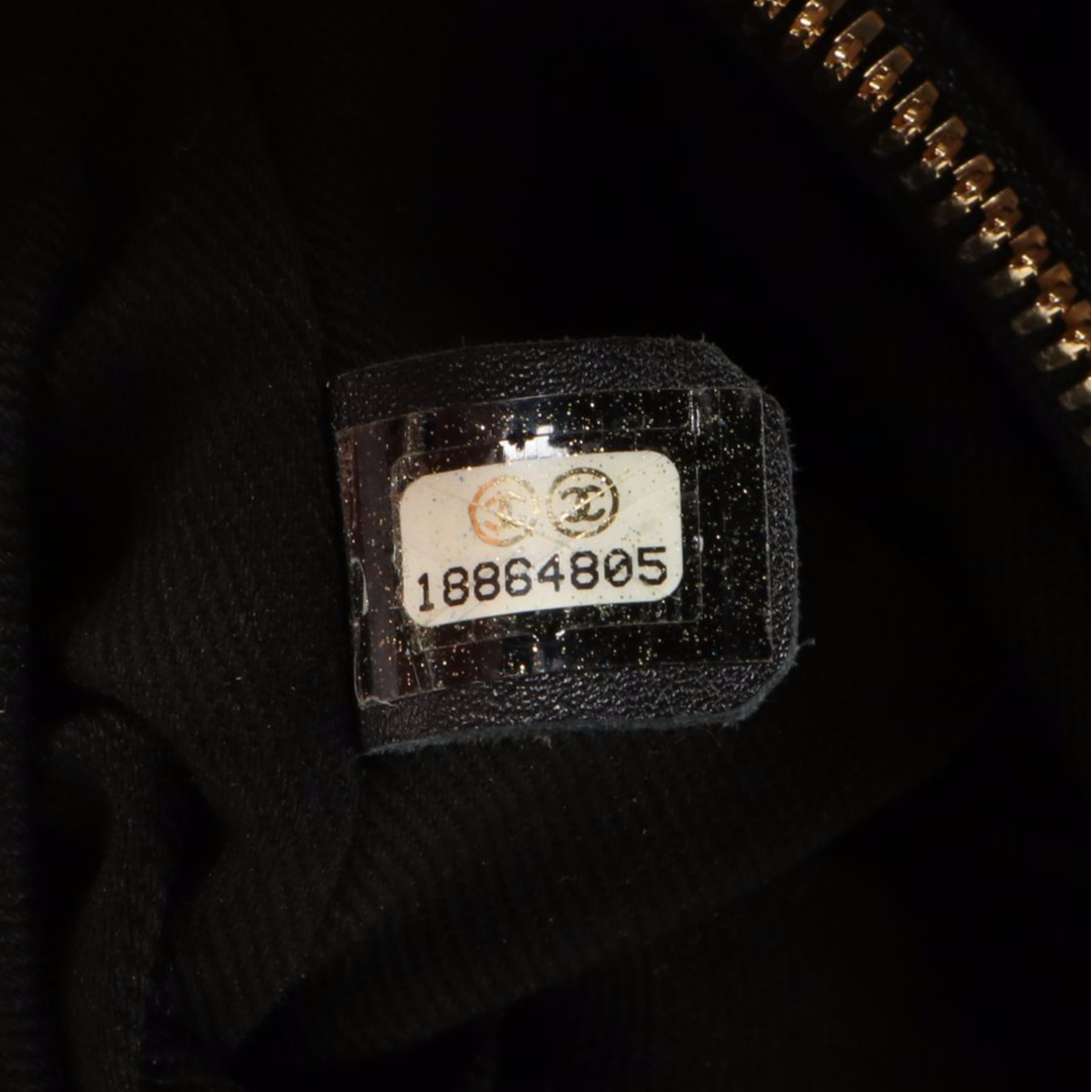 Chanel Medium Chevron Matelassé Wrinkled Lambskin CC Medallion Charm Tote