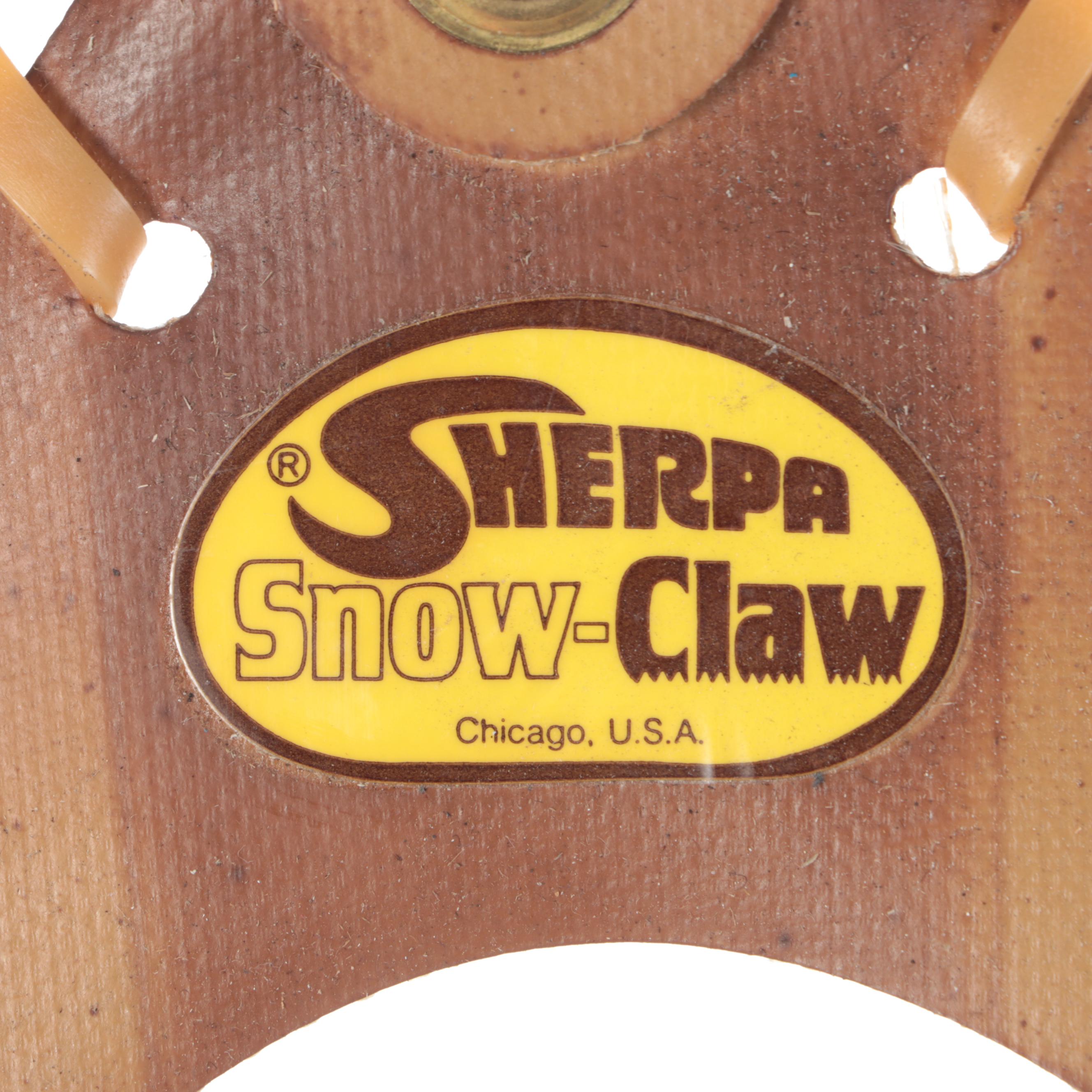 Sherpa Snow Claw Aluminum and Synthetic Snowshoes, Late 20th Century