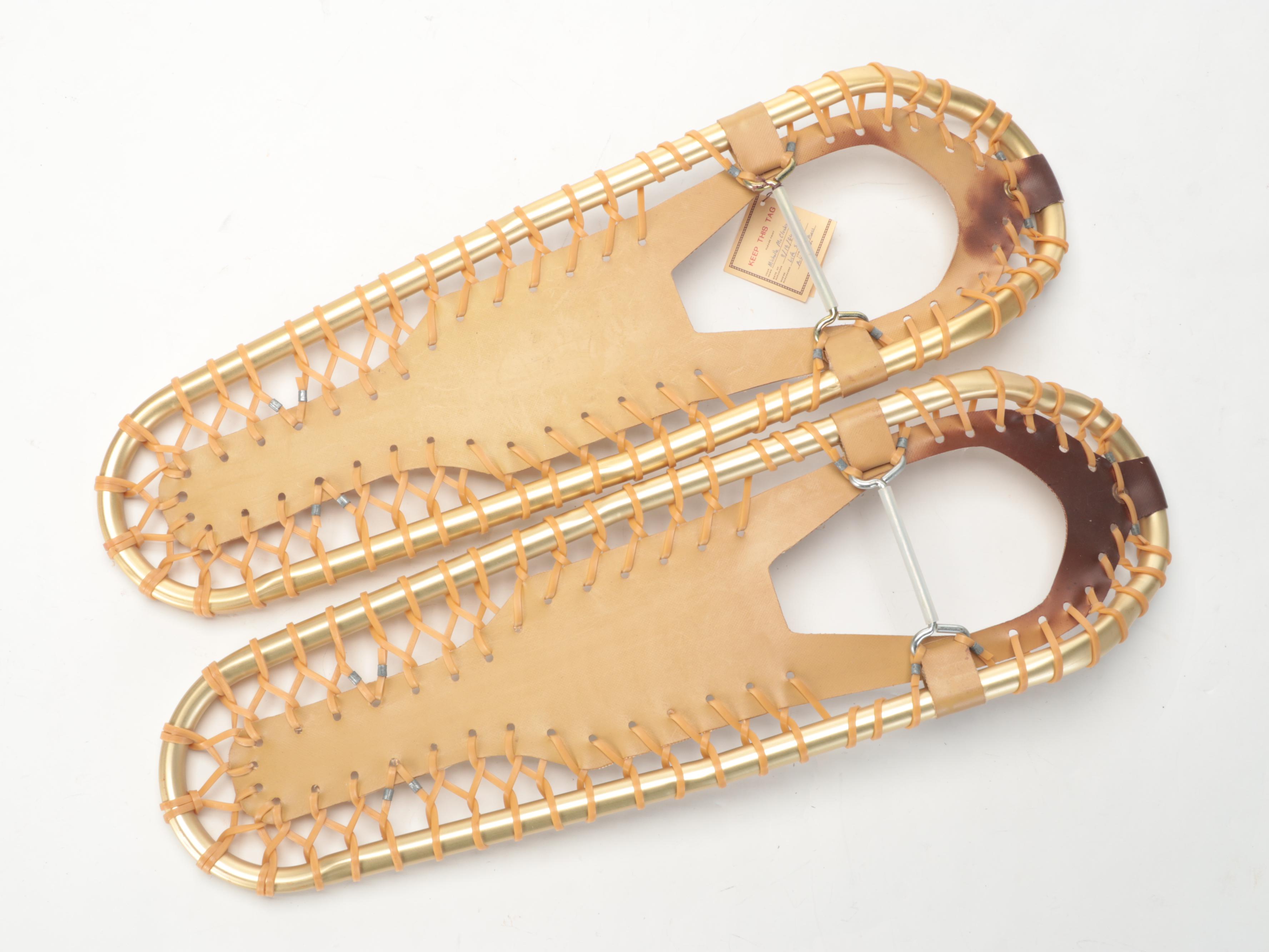 Sherpa Snow Claw Aluminum and Synthetic Snowshoes, Late 20th Century