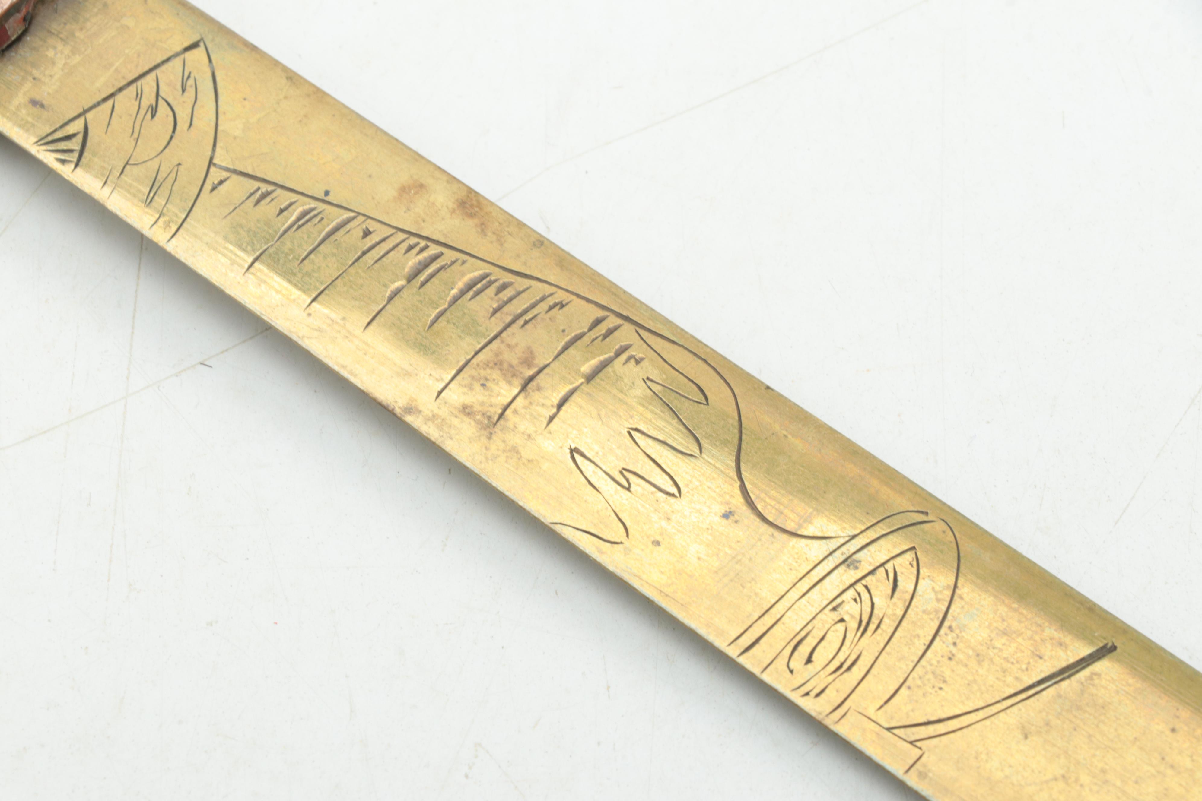 Japanese Mixed Metal Letter Opener