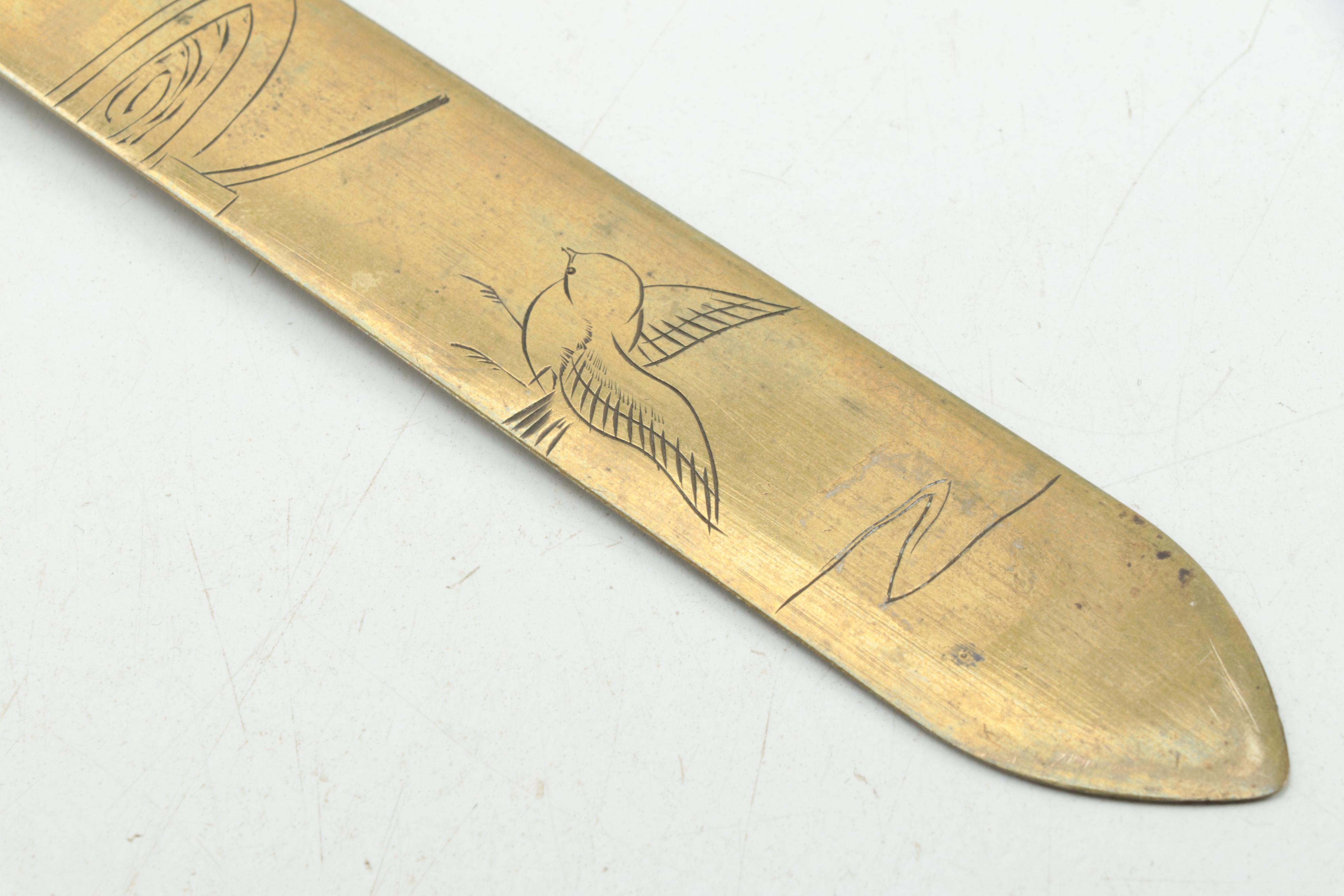 Japanese Mixed Metal Letter Opener