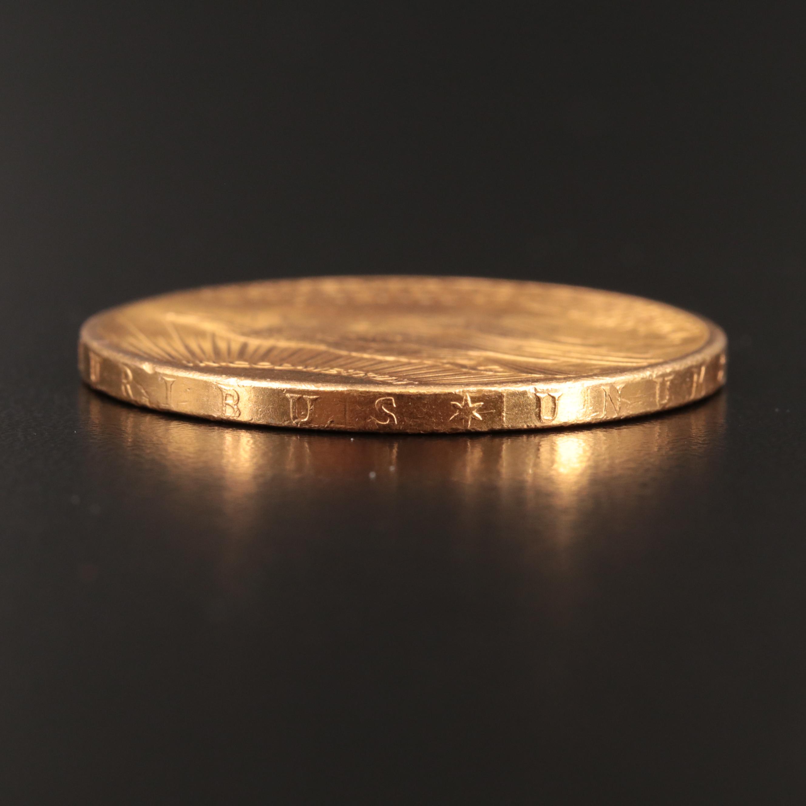 1925 Saint Gaudens $20 Gold Coin