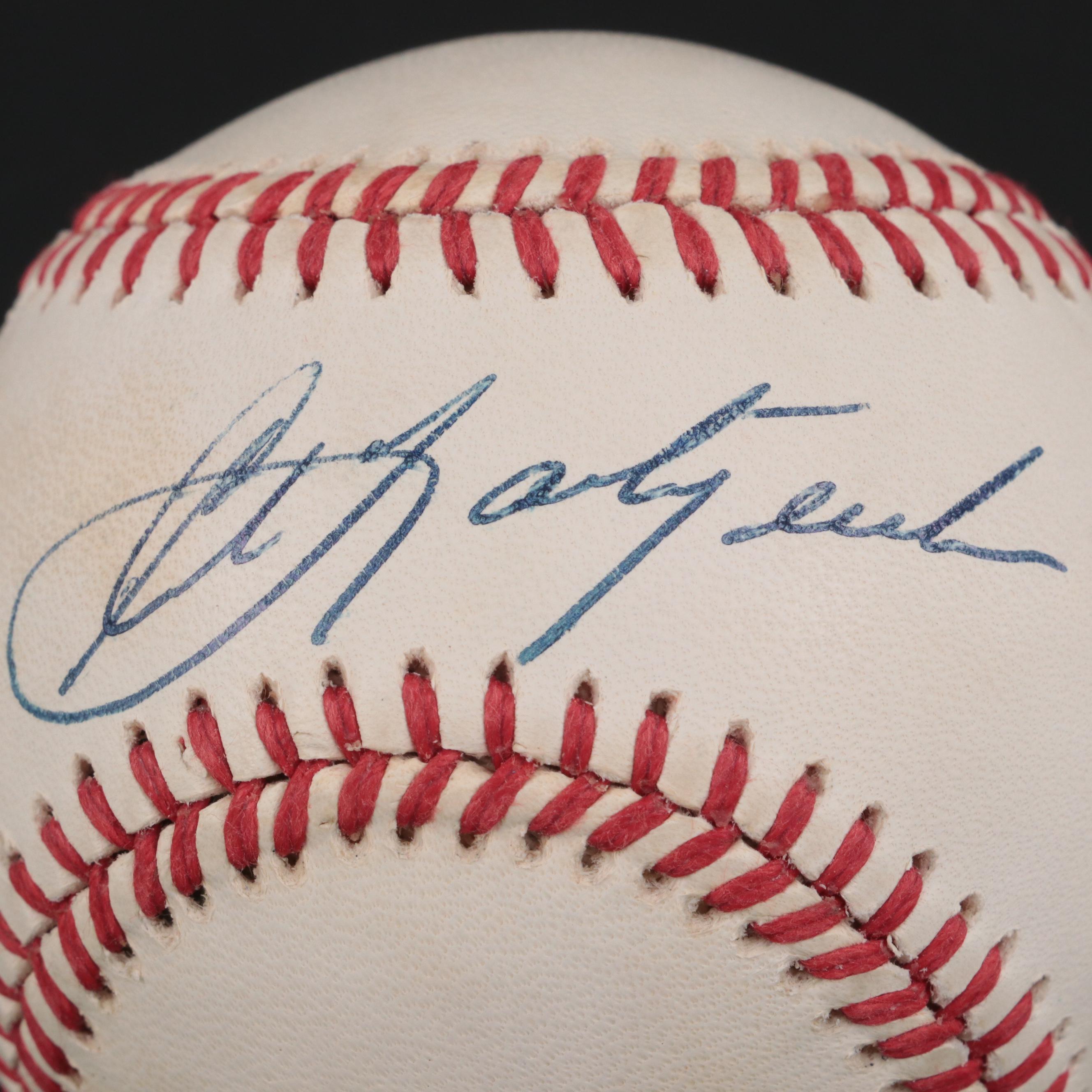 Carl Yastrzemski Boston Red Sox Signed Rawlings American League Baseball