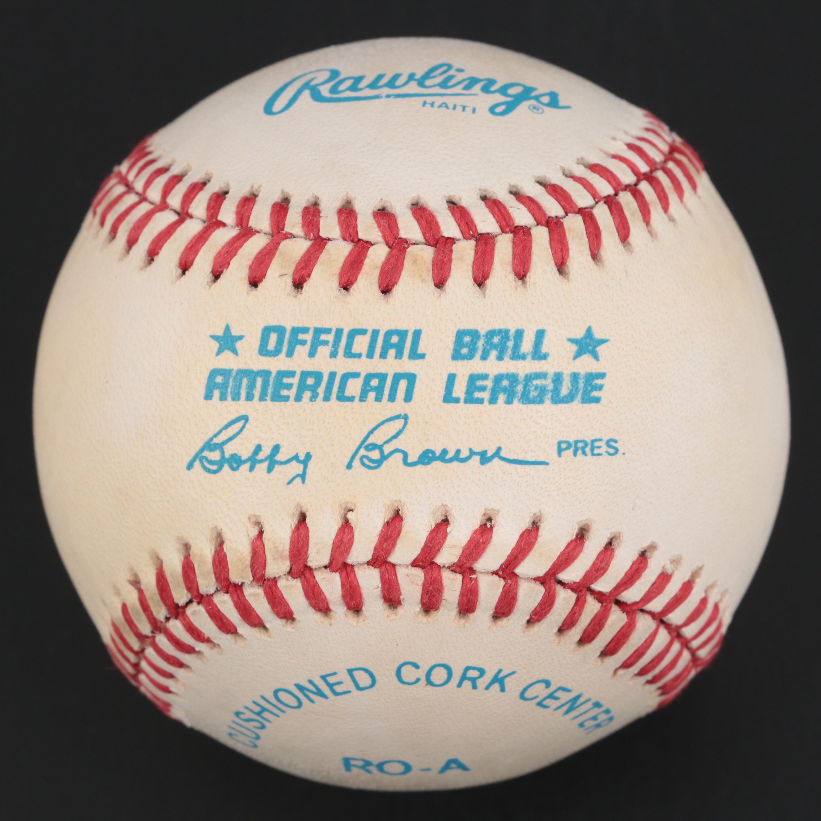 Carl Yastrzemski Boston Red Sox Signed Rawlings American League Baseball