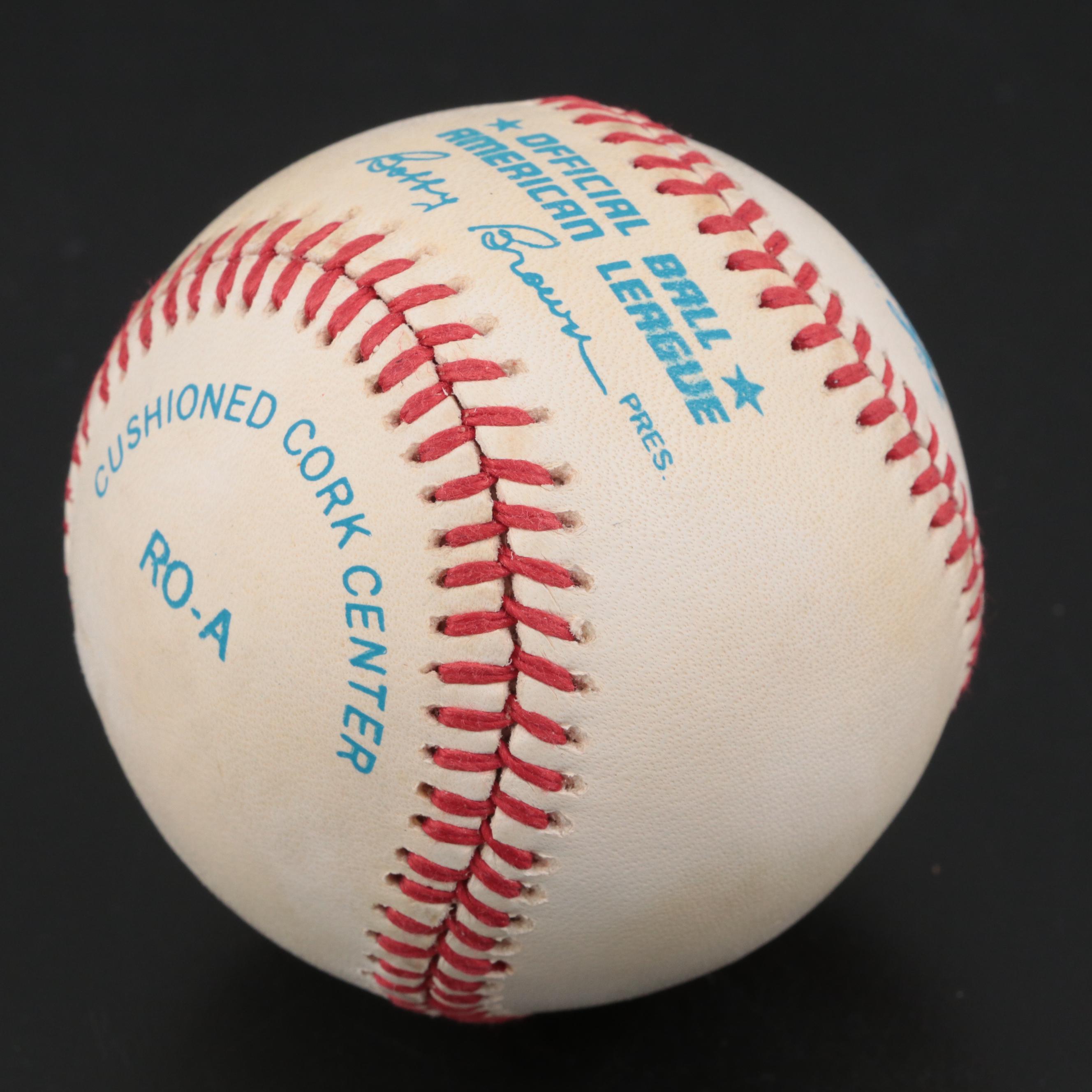 Carl Yastrzemski Boston Red Sox Signed Rawlings American League Baseball