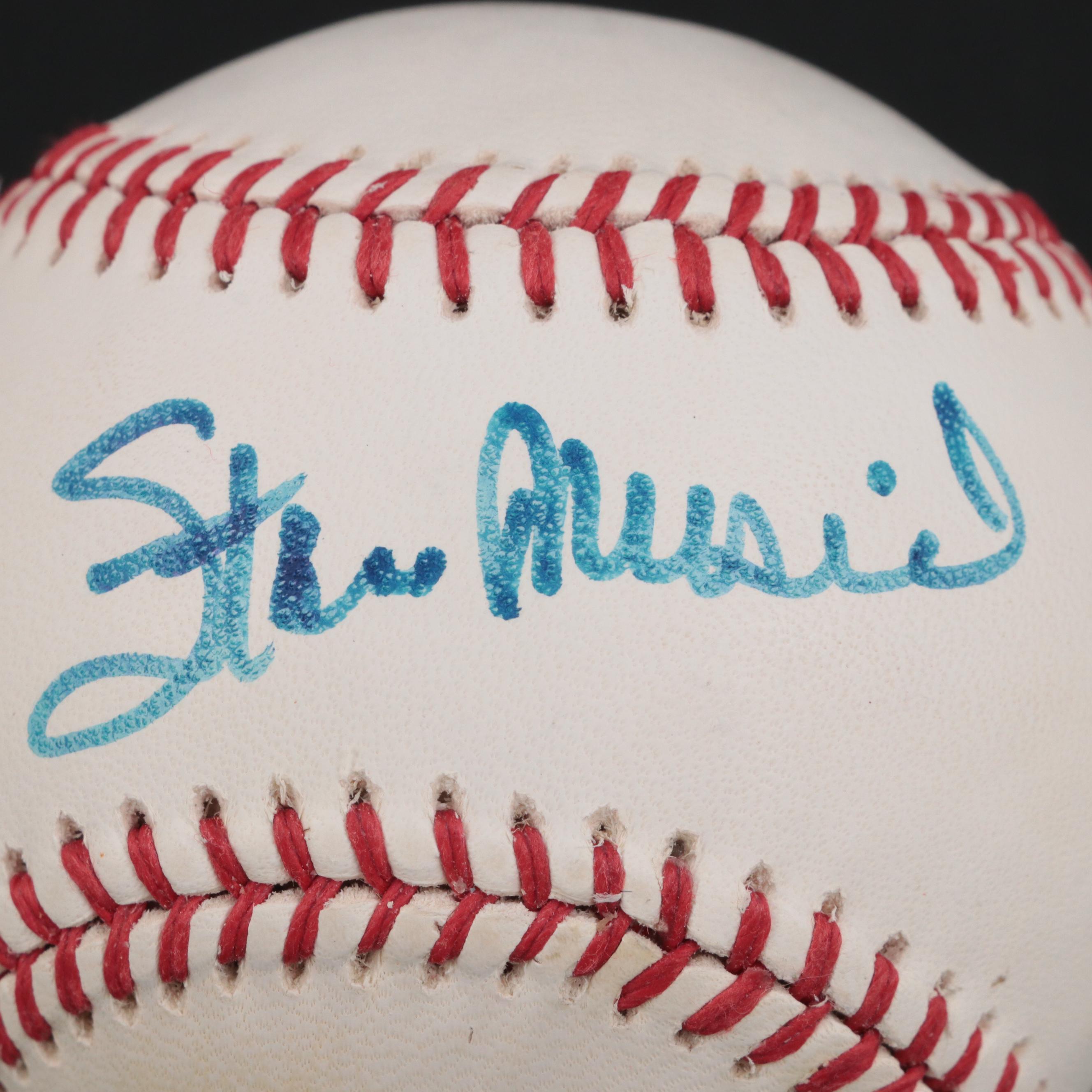 Stan Musial St. Louis Cardinals Signed Rawlings National League Baseball