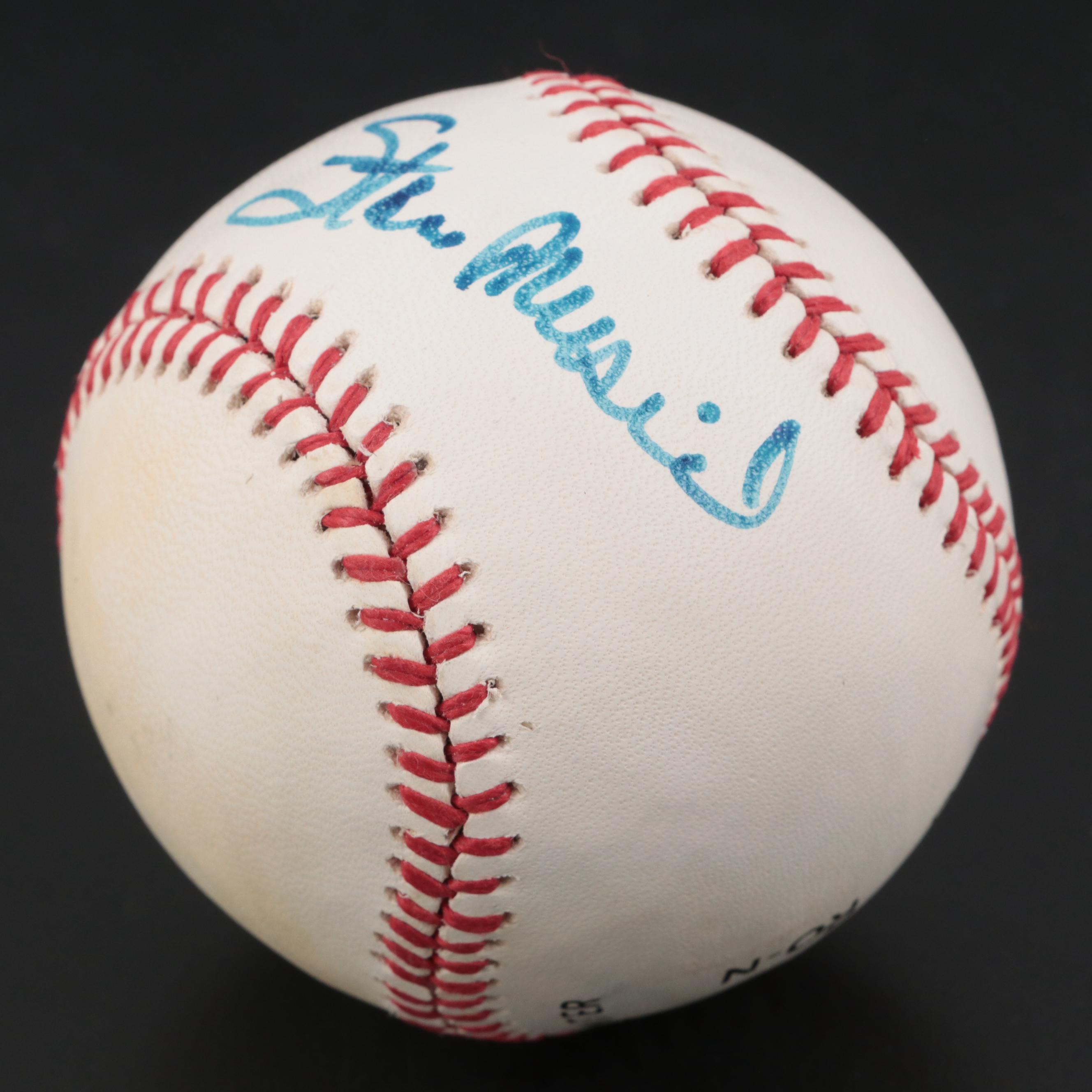 Stan Musial St. Louis Cardinals Signed Rawlings National League Baseball