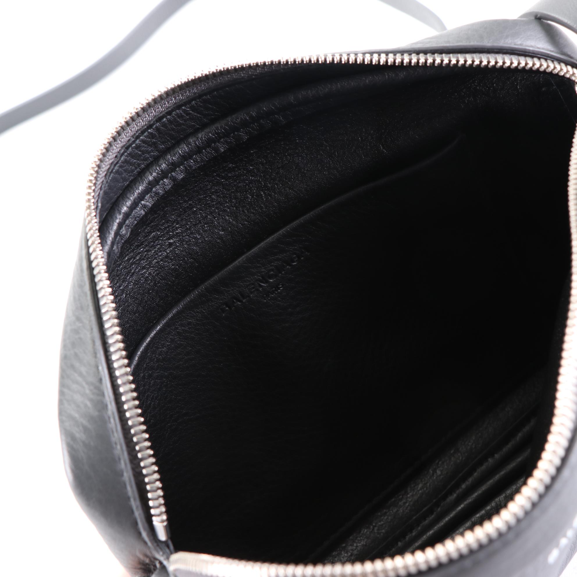 Balenciaga Everyday Camera Crossbody Bag in Leather