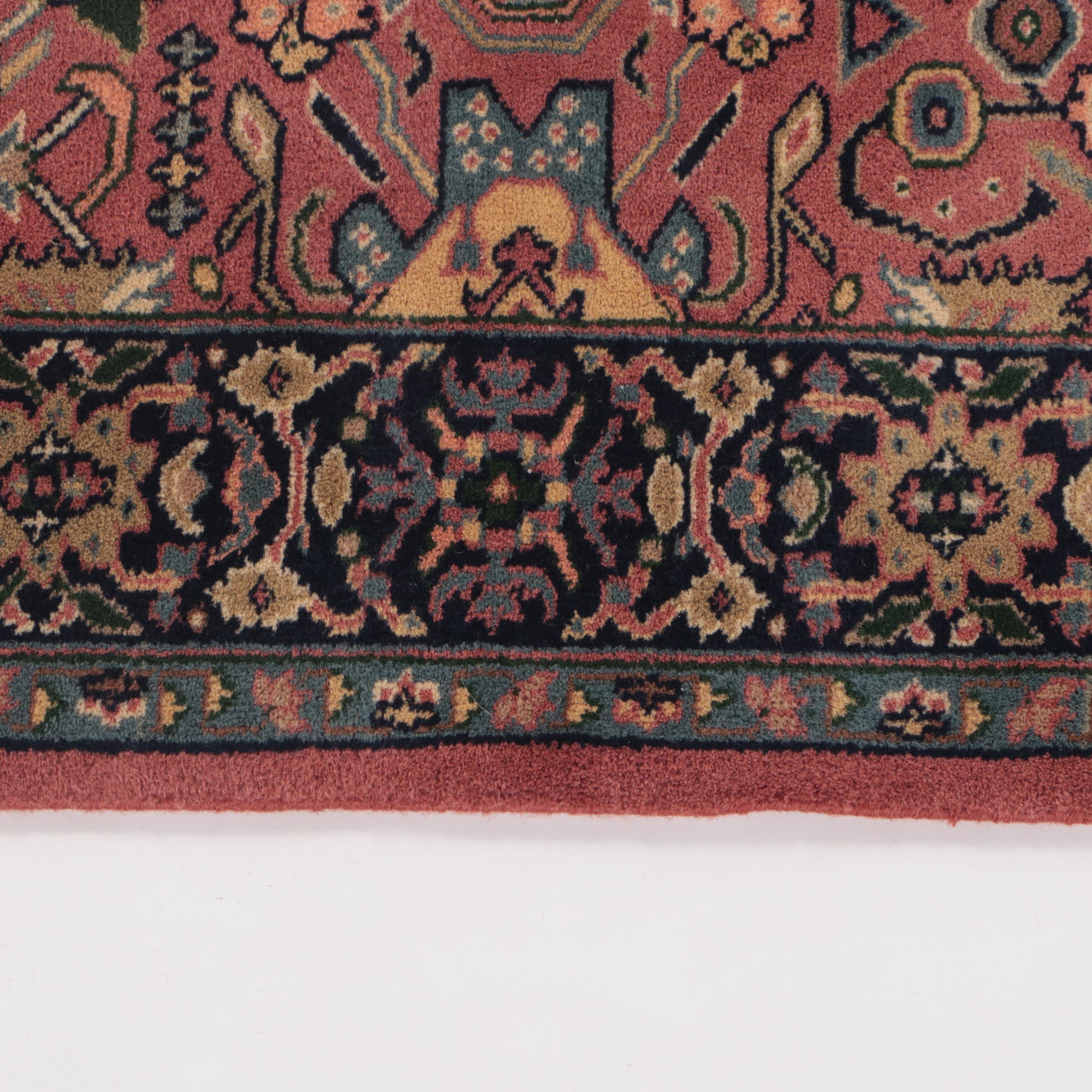 2'11 x 5'6 Hand-Knotted Turkish Kayseri Accent Rug