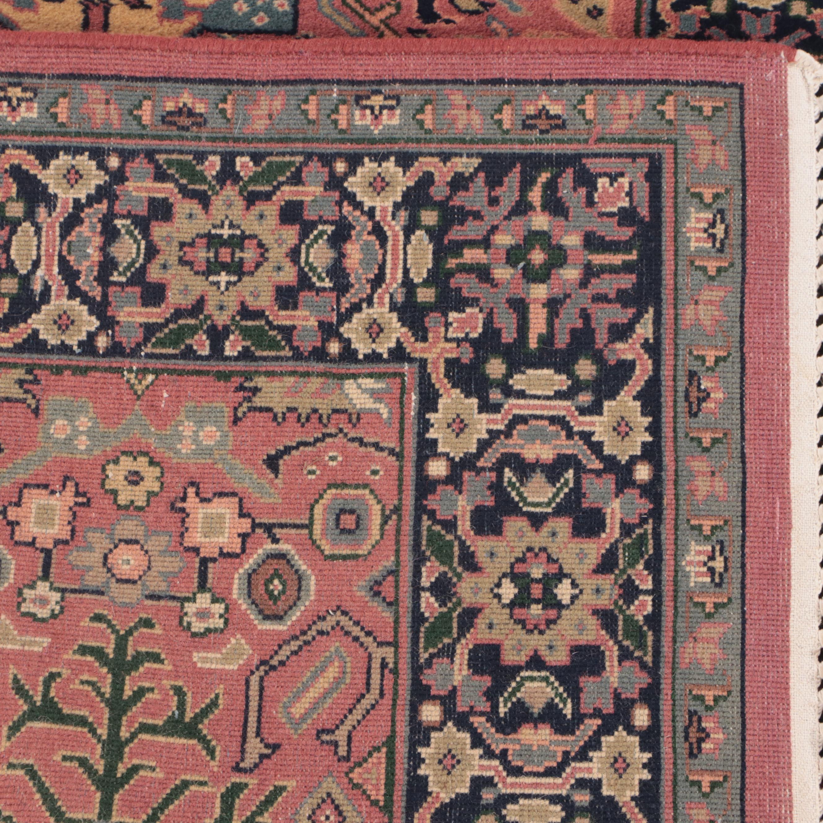 2'11 x 5'6 Hand-Knotted Turkish Kayseri Accent Rug