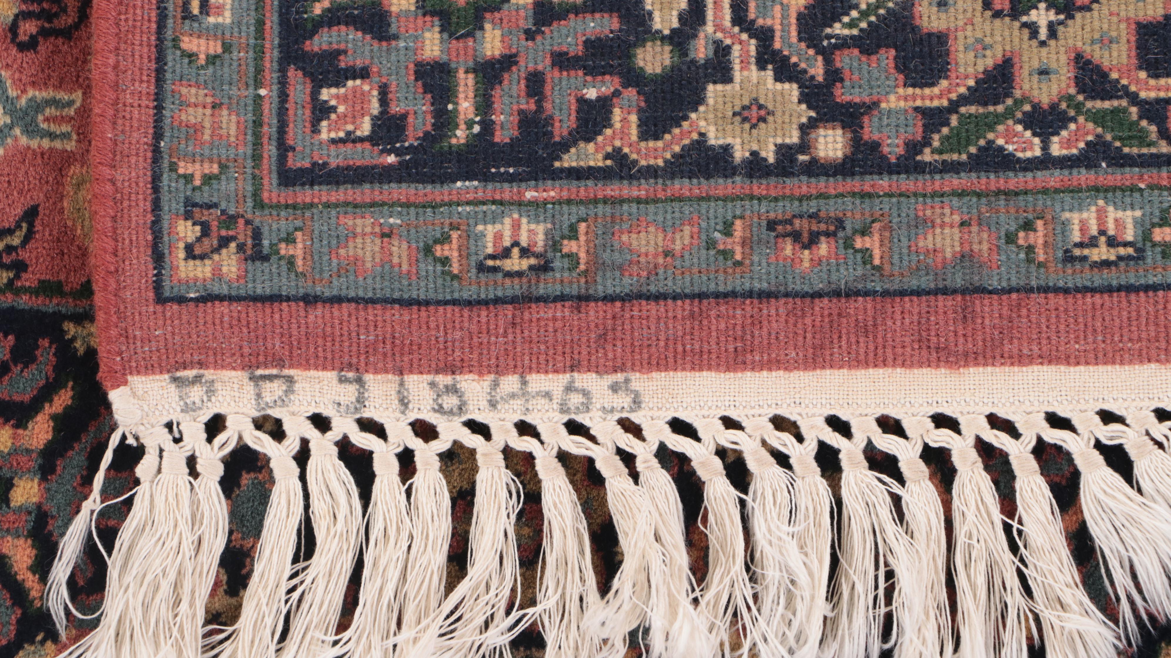 2'11 x 5'6 Hand-Knotted Turkish Kayseri Accent Rug