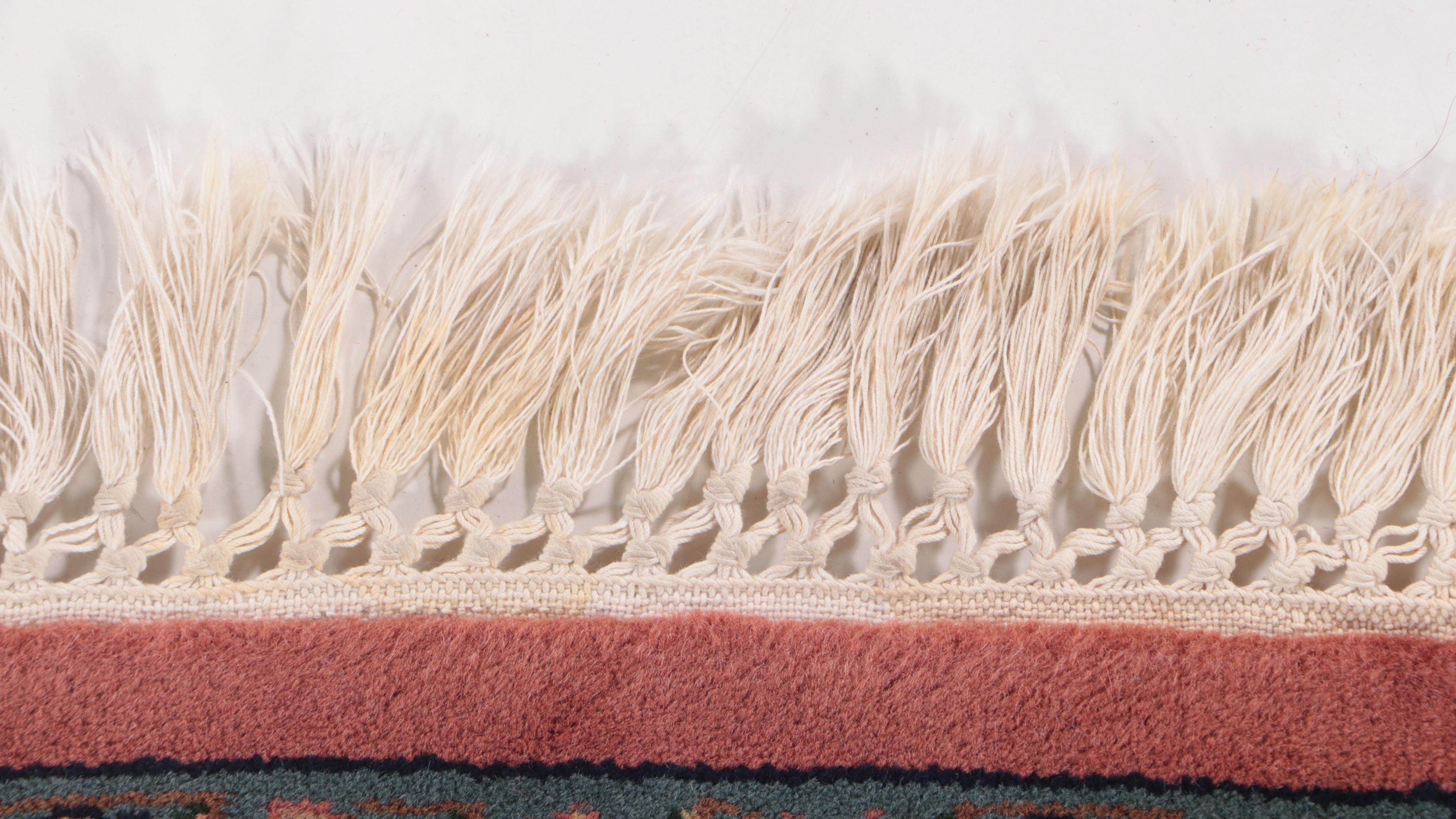 2'11 x 5'6 Hand-Knotted Turkish Kayseri Accent Rug