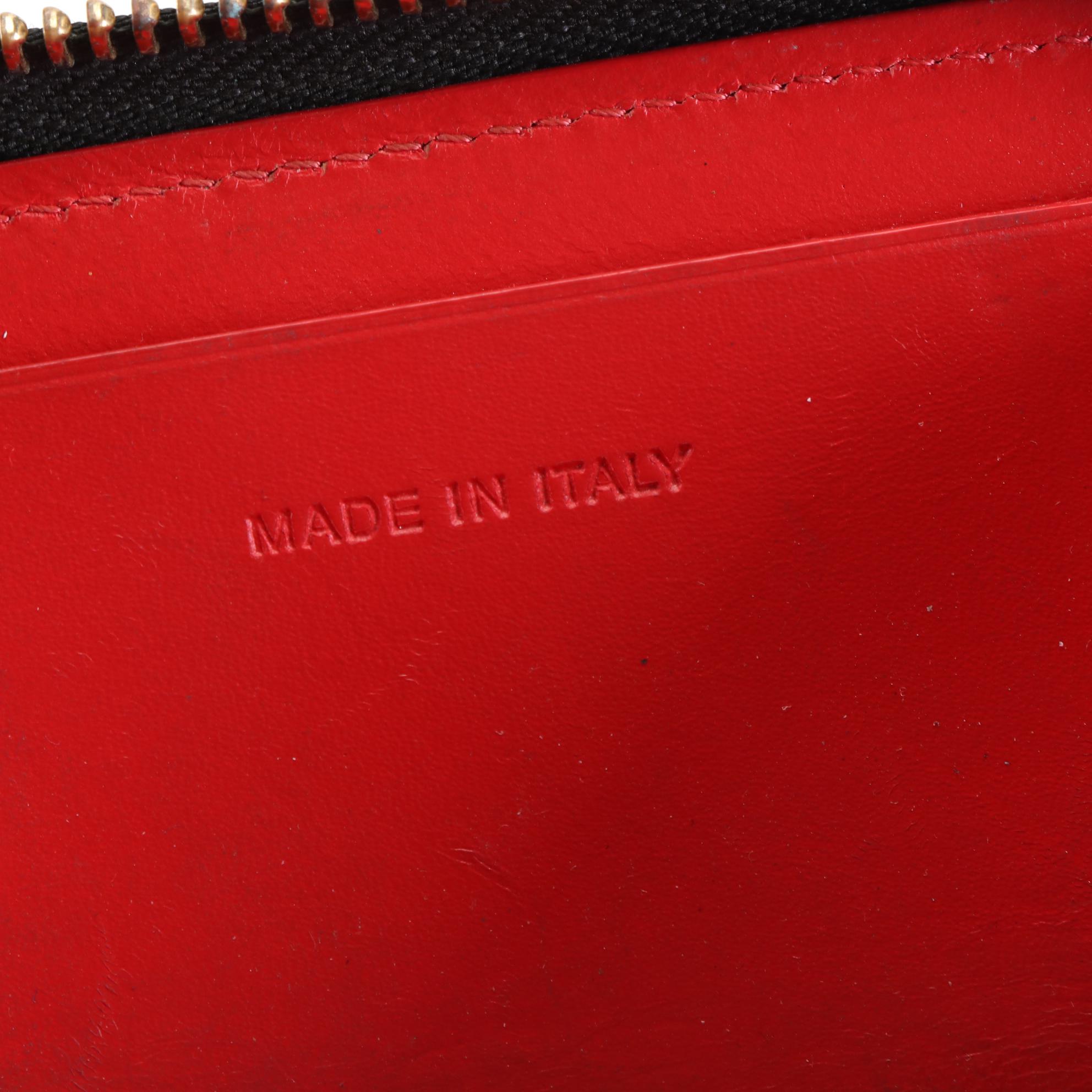 Christian Louboutin Panettone-Studded Coin Purse in Patent Leather