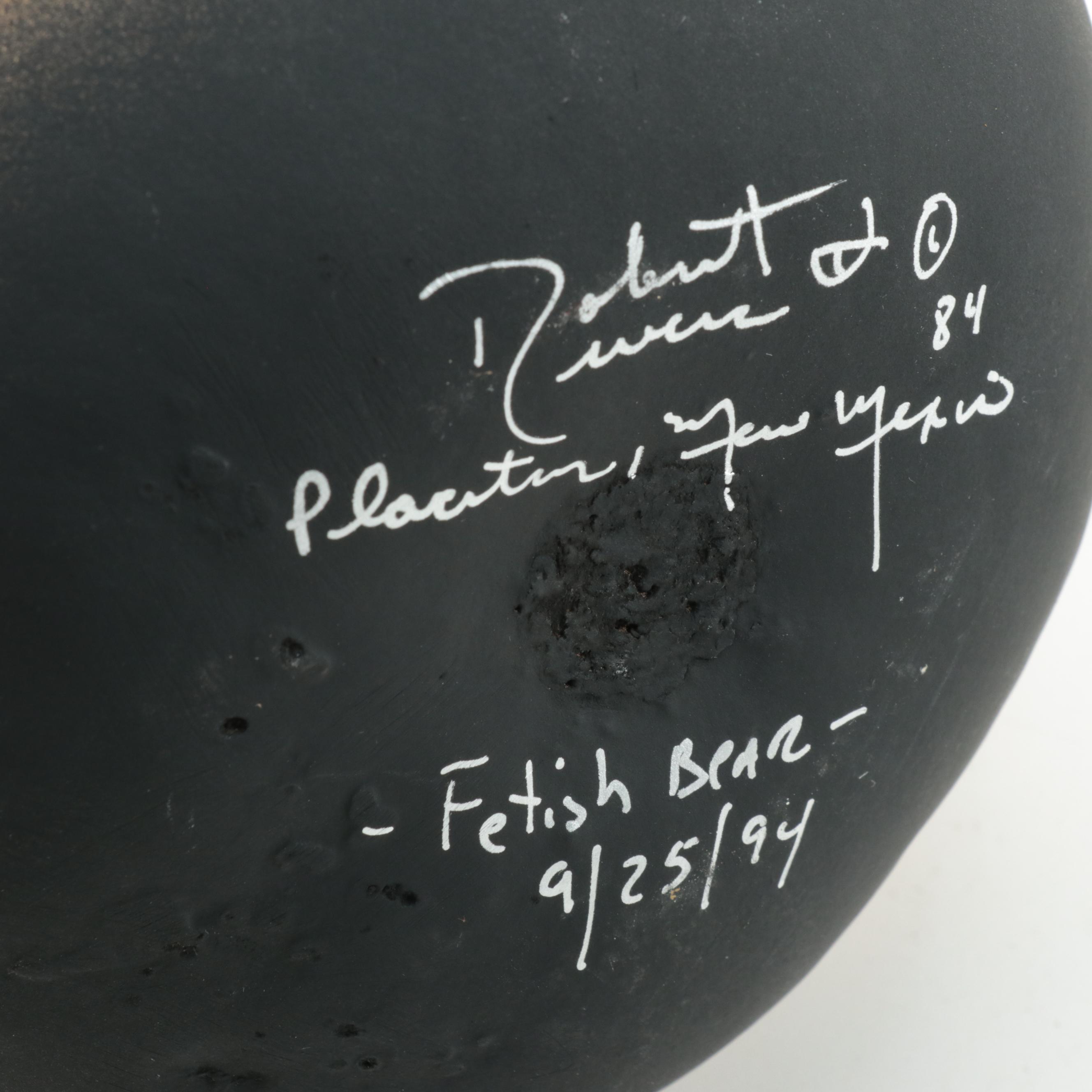 Hopi Palhik Mana Sculpture and Decorated Gourds