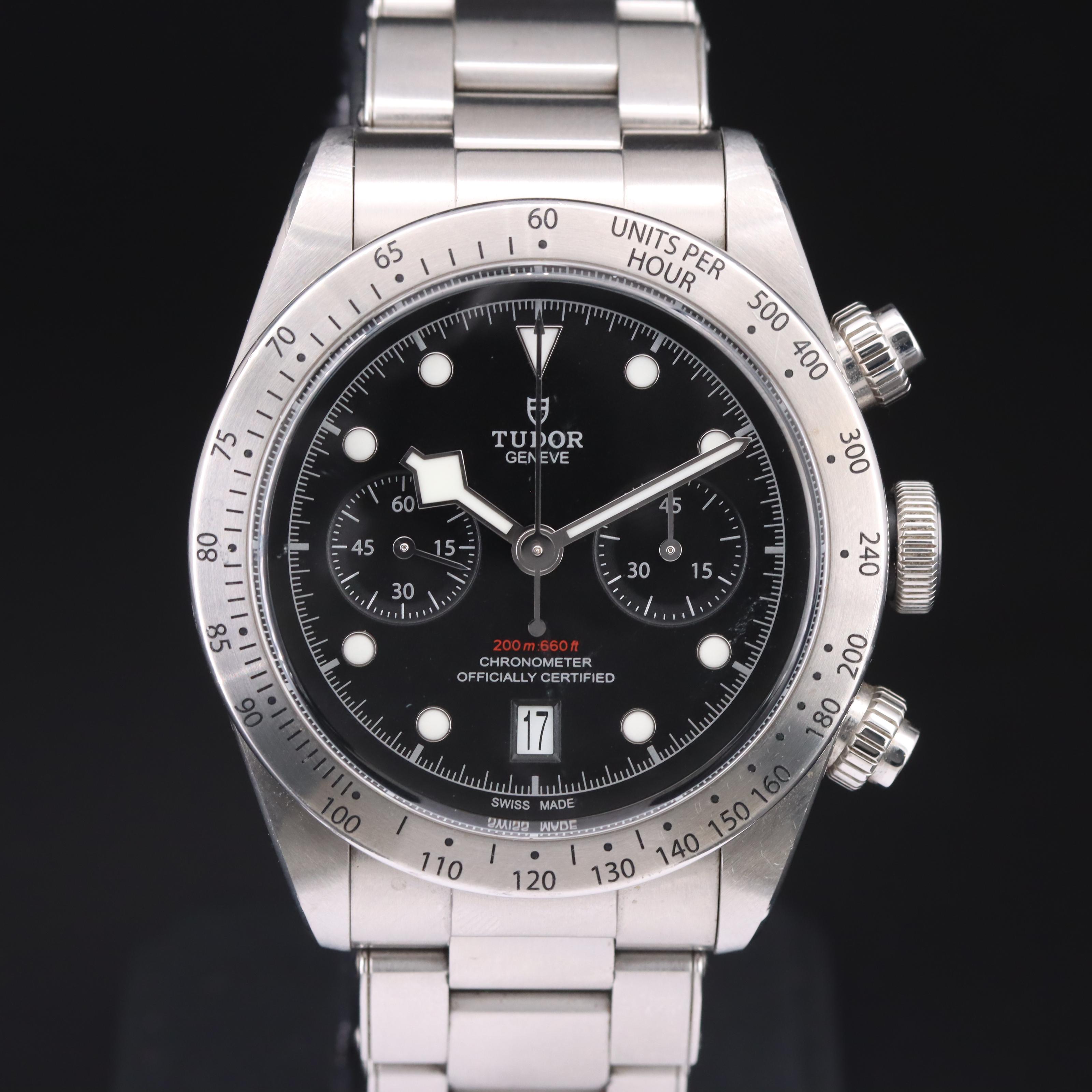 Tudor Black Bay Chronograph Watch