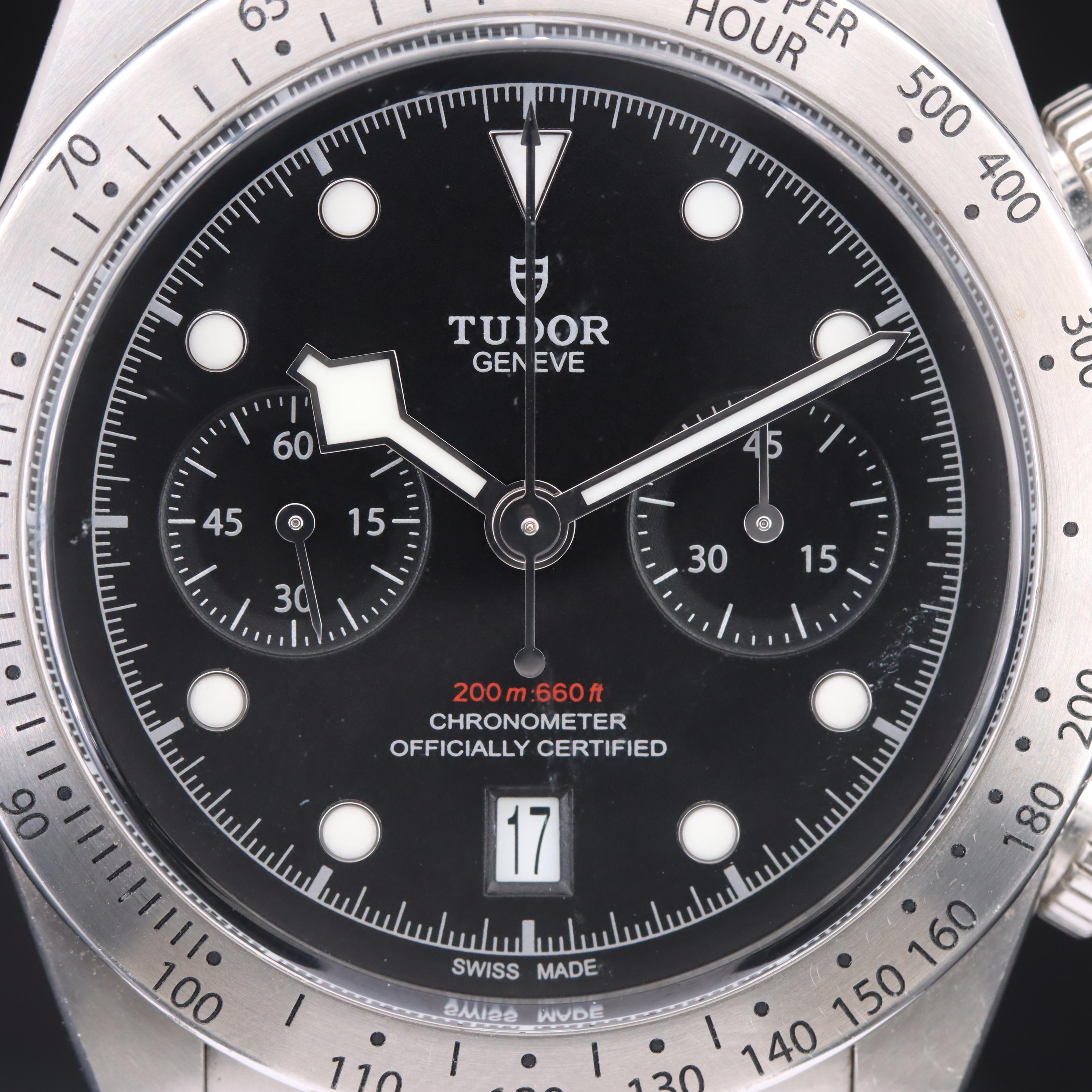 Tudor Black Bay Chronograph Watch