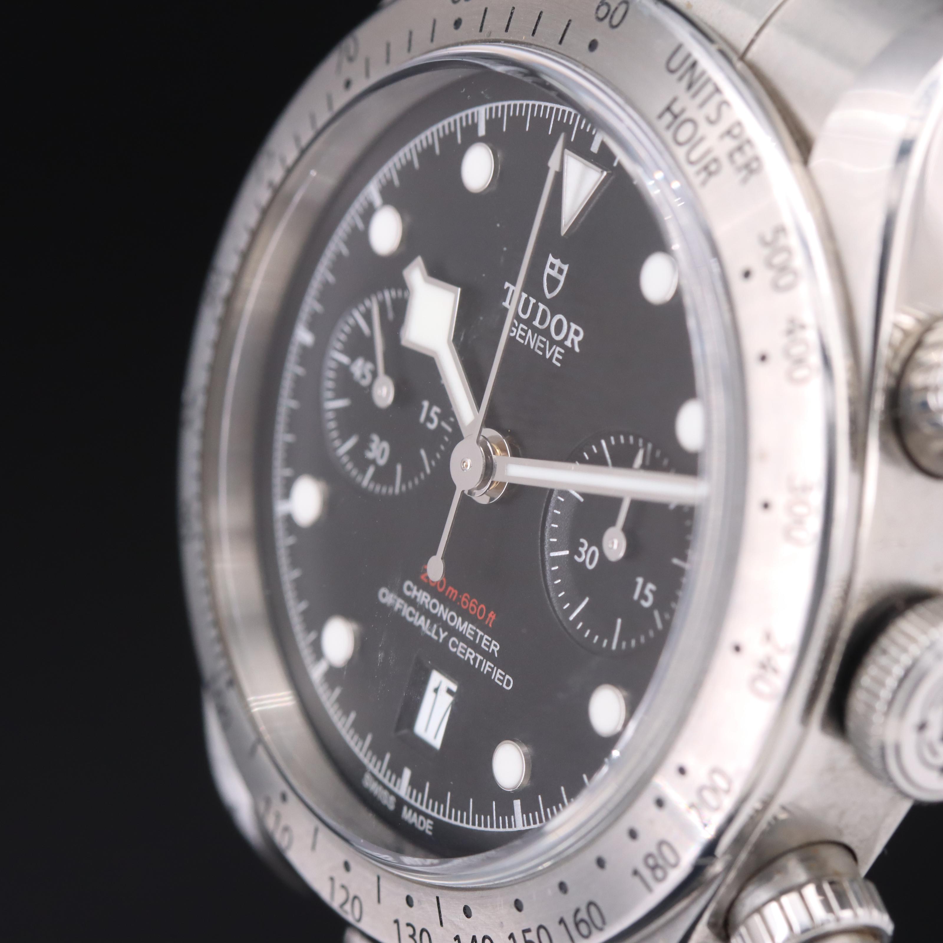 Tudor Black Bay Chronograph Watch