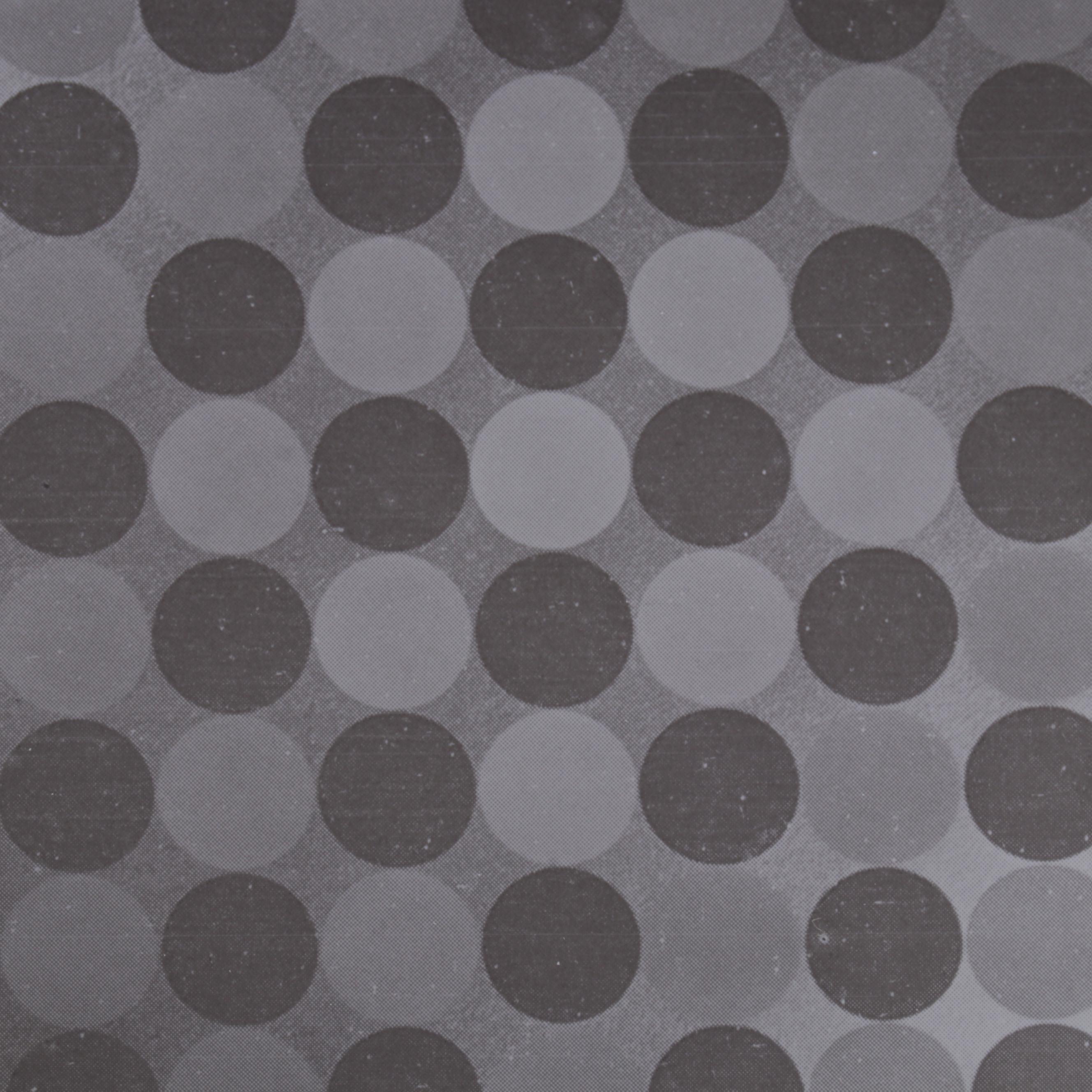 Op Art Offset Lithograph on Acetate After Victor Vasarely, 1970