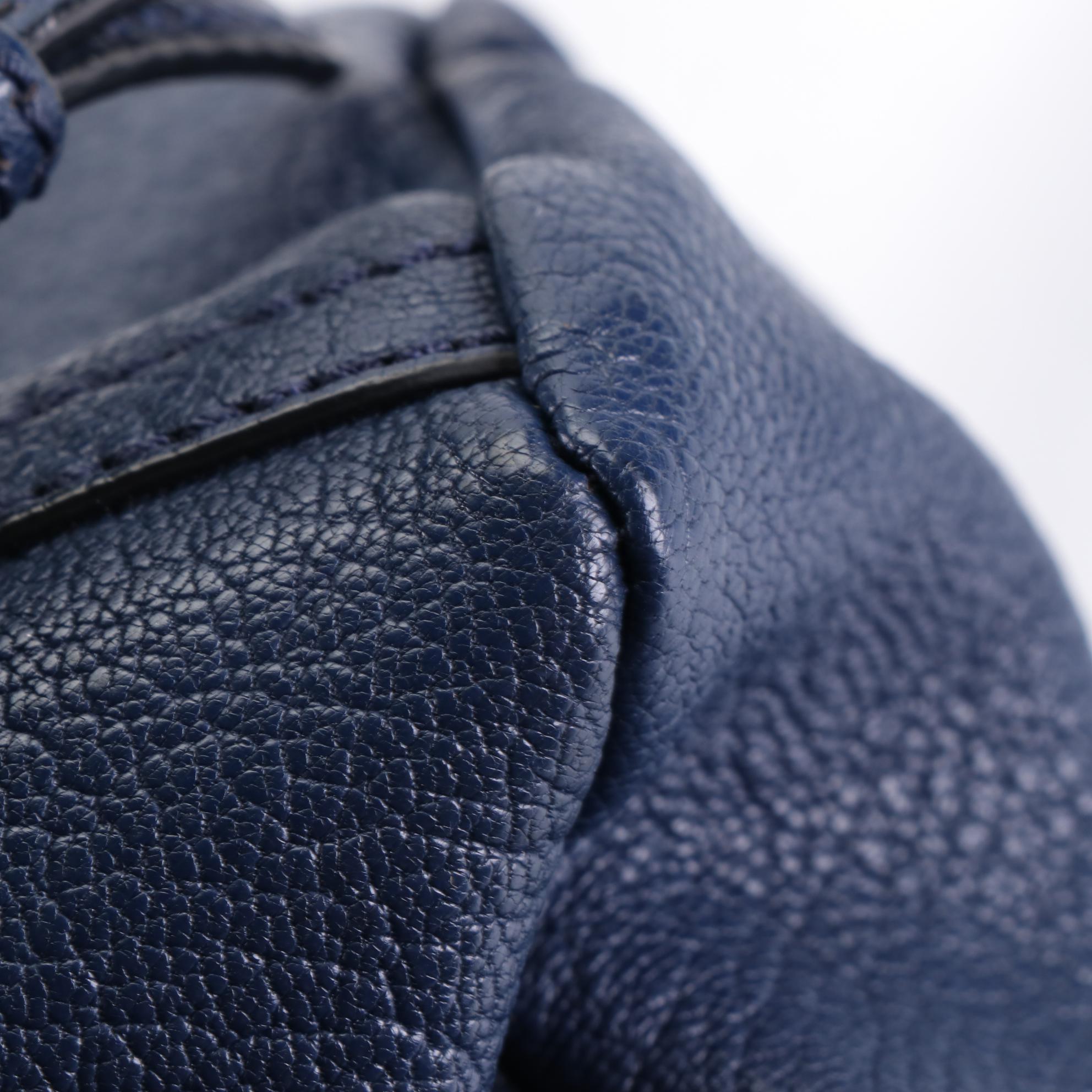 Givenchy Mini Pandora Bag in Blue Grain Leather