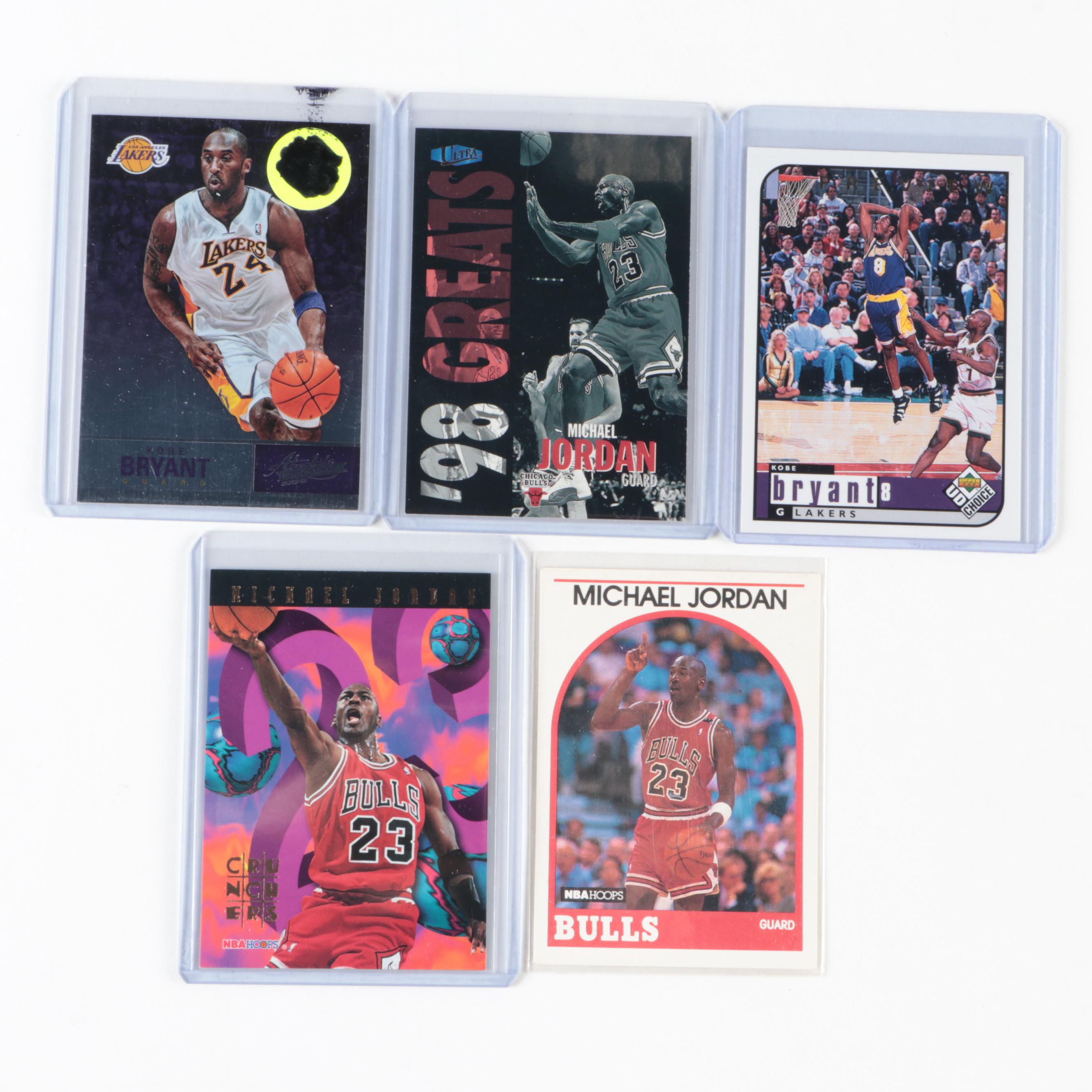 Upper Deck, Other Basketball Cards with Graded Jordan, Bryant, More, 1980s–2010s