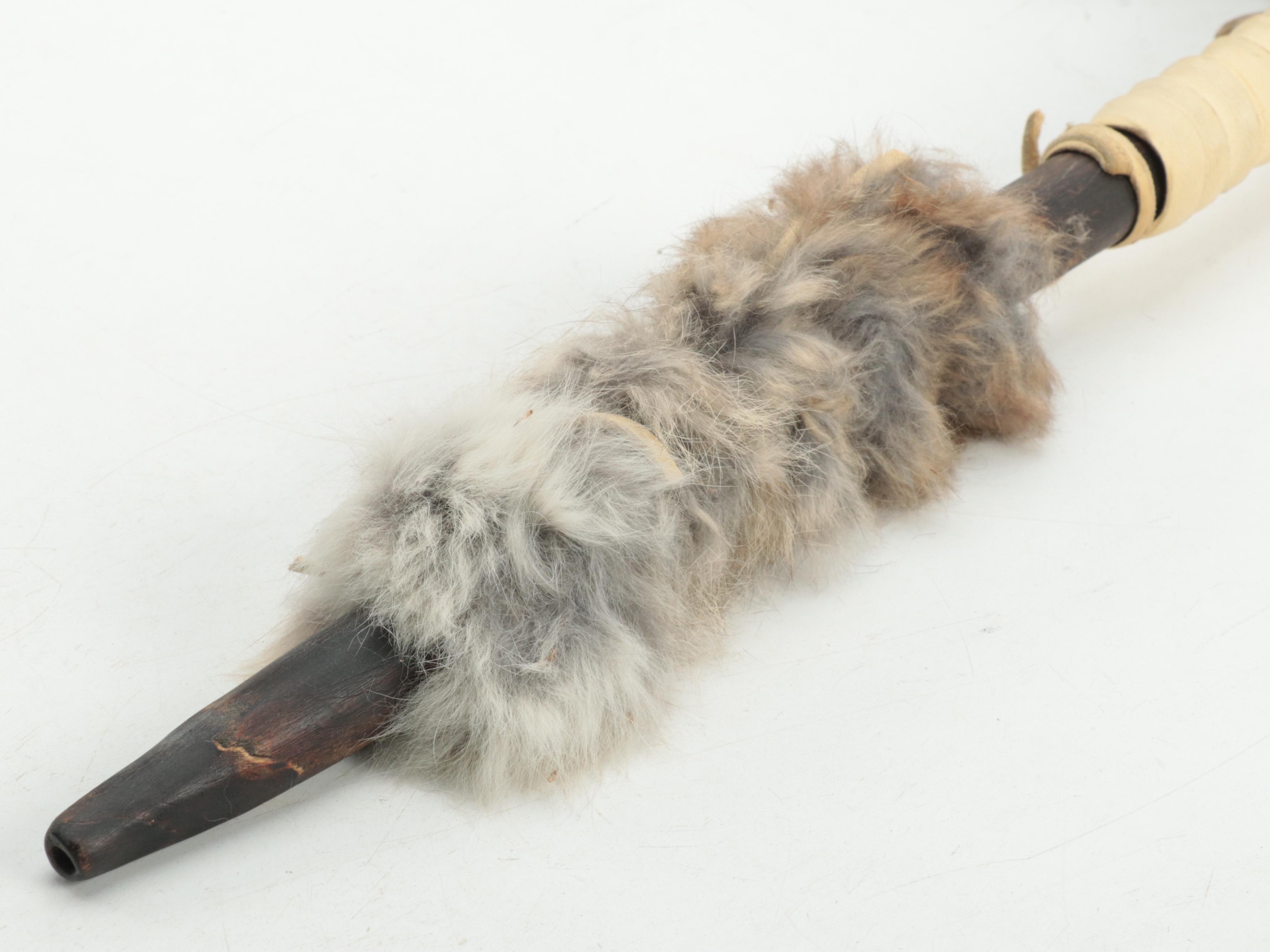 Repurposed Deer Antlers and Horn Cigar Stand With Copper Maple Leaf Coaster