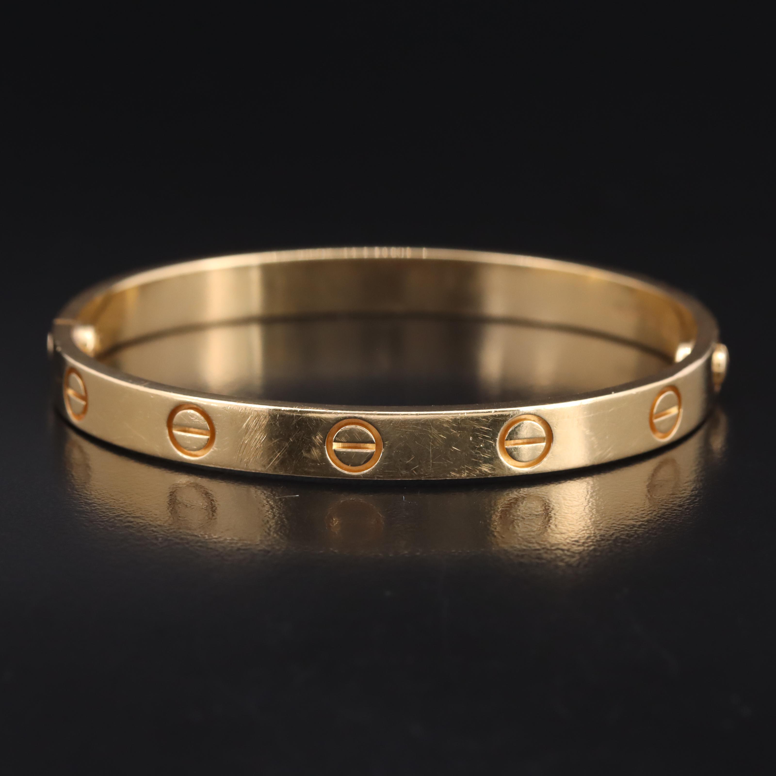 Cartier "Love" 18K Bangle