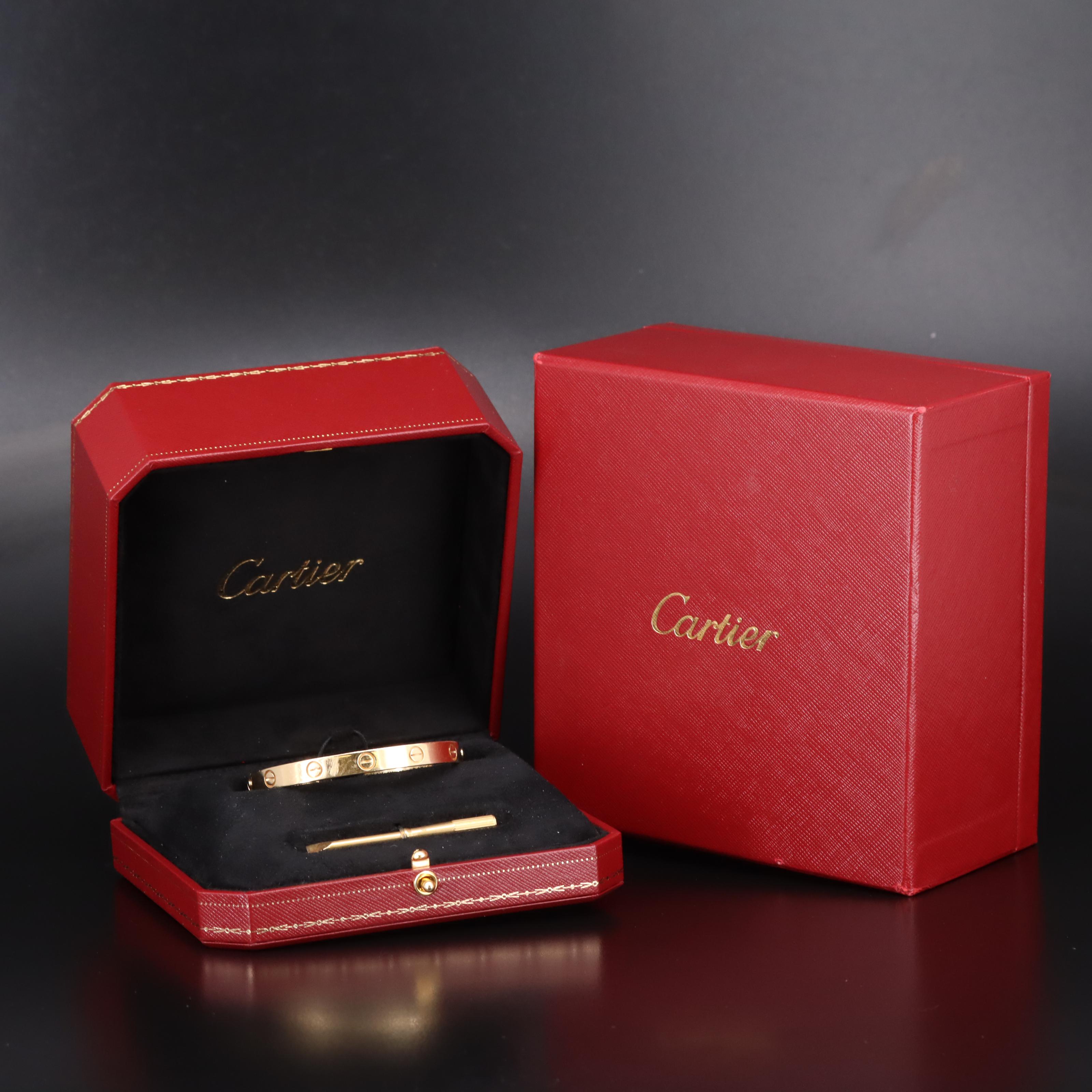 Cartier "Love" 18K Bangle