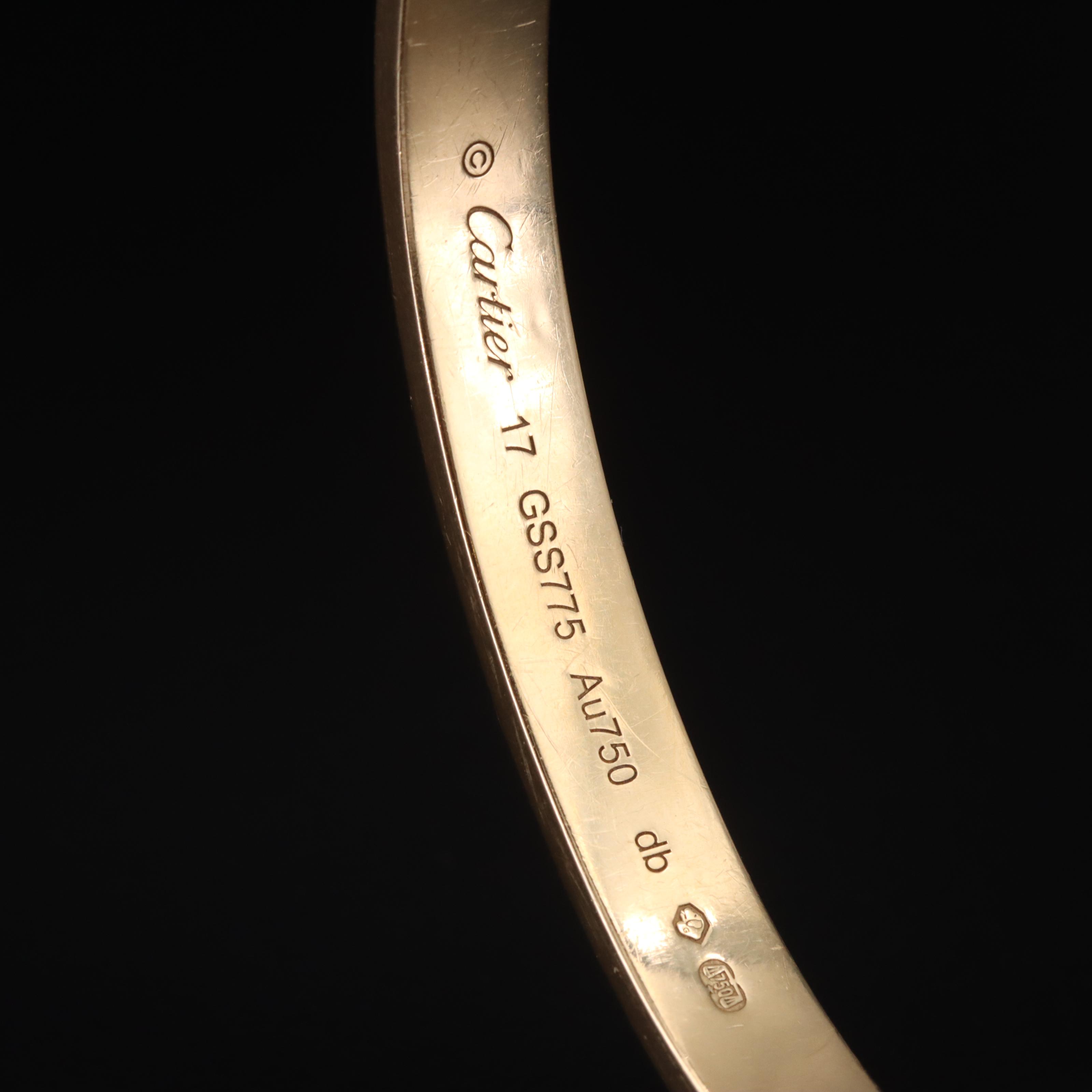 Cartier "Love" 18K Bangle