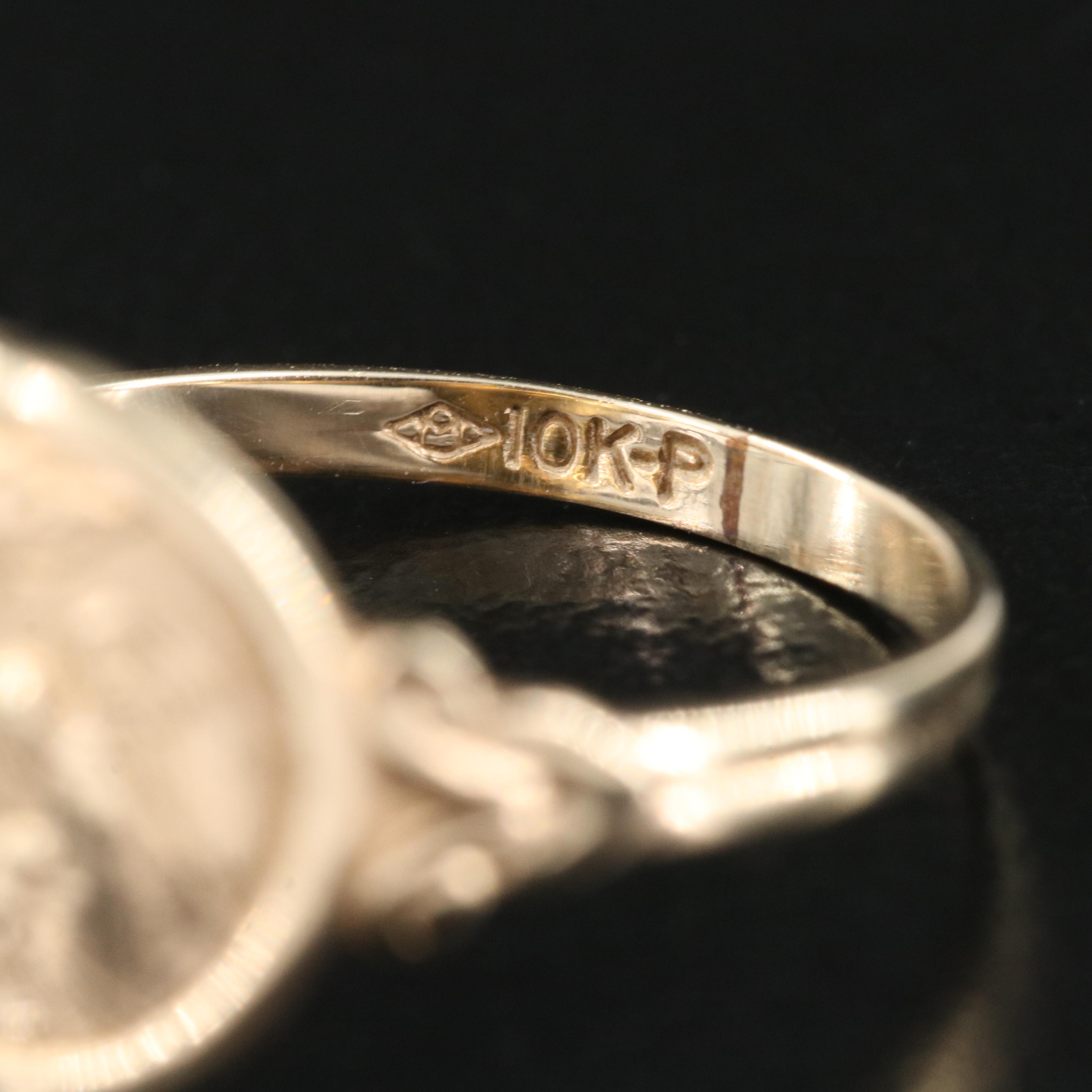 10K Our Guardian Angel Ring