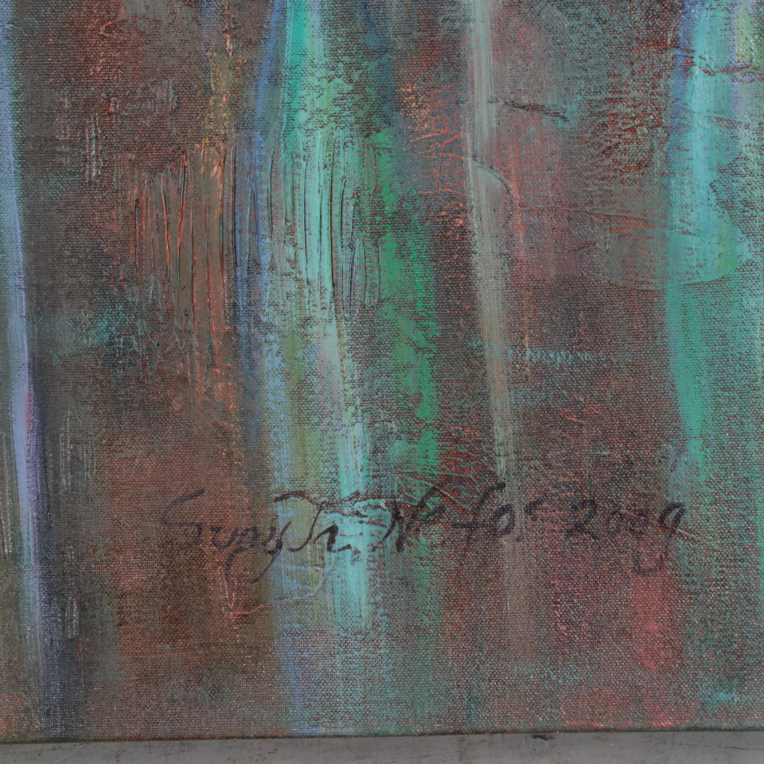 Large Scale Abstract Oil Painting, 2009