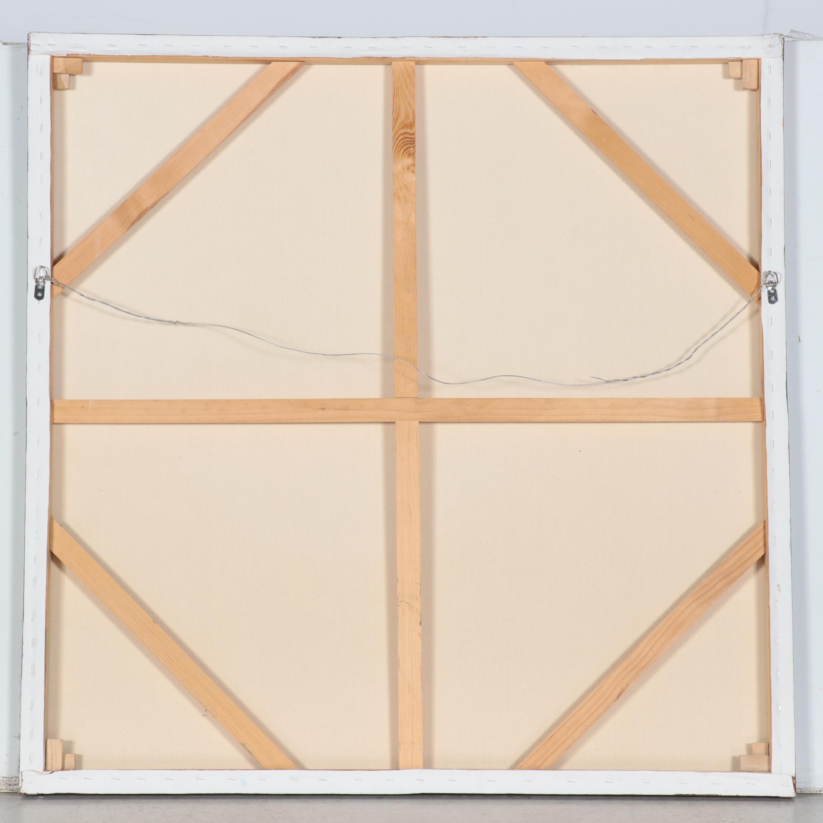 Large Scale Abstract Oil Painting, 2009