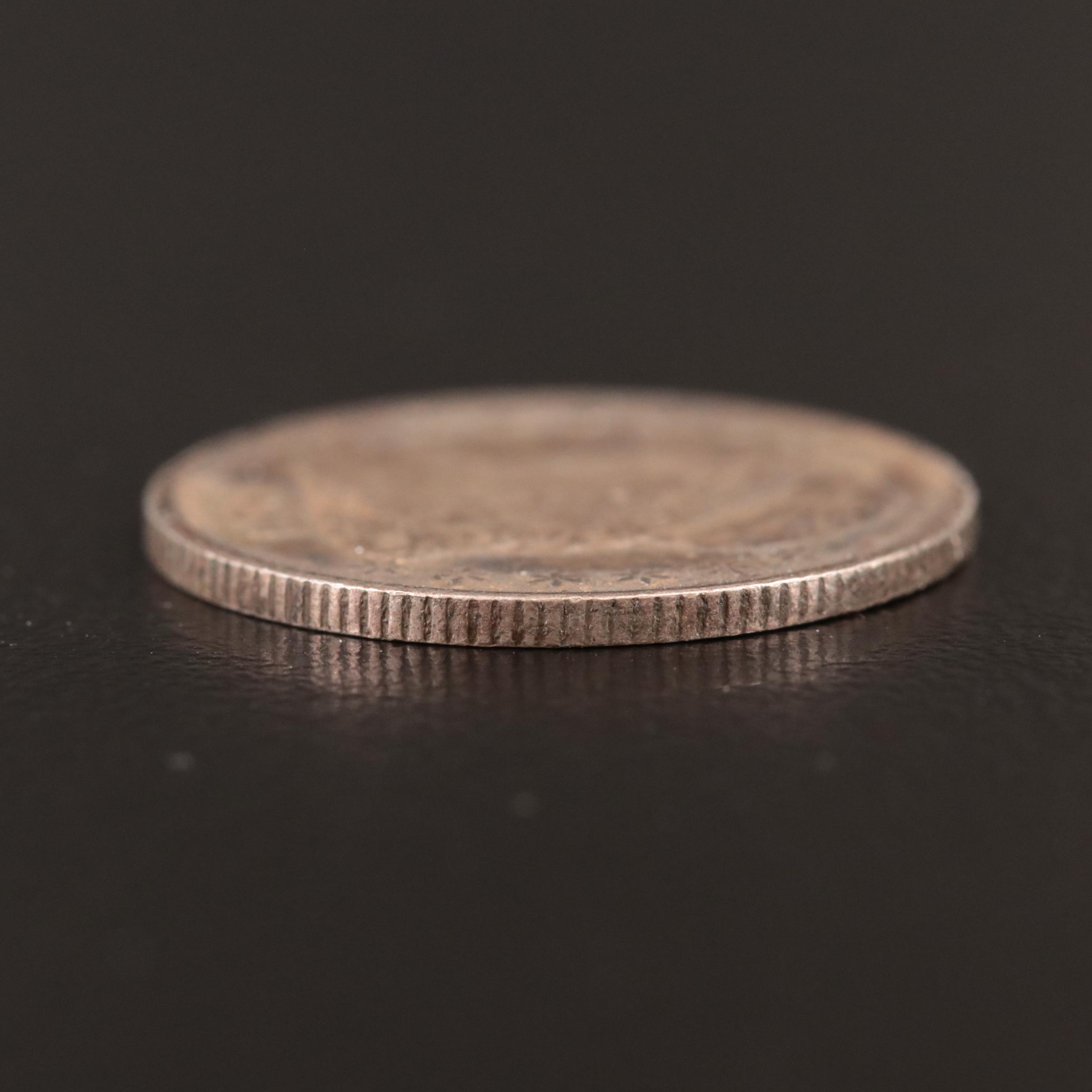 1836 Capped Bust Silver Dime