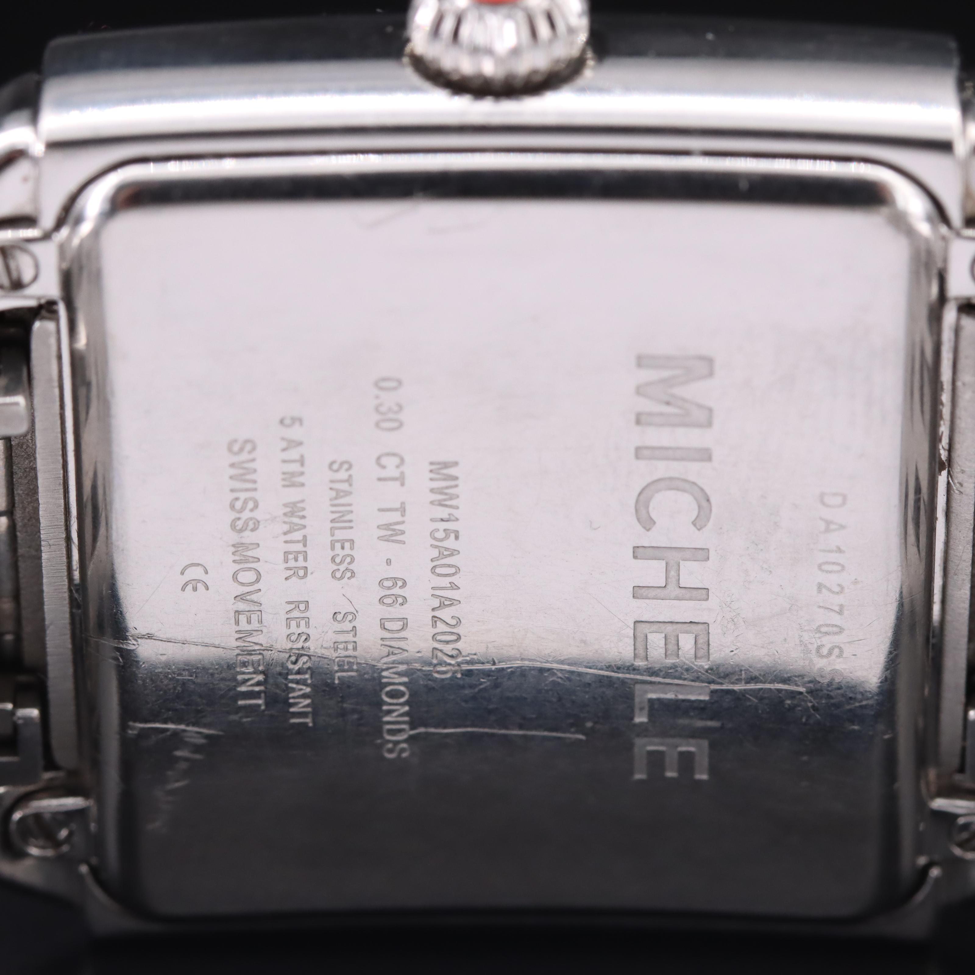 Michele Mother-of-Pearl Milou Diamond Watch