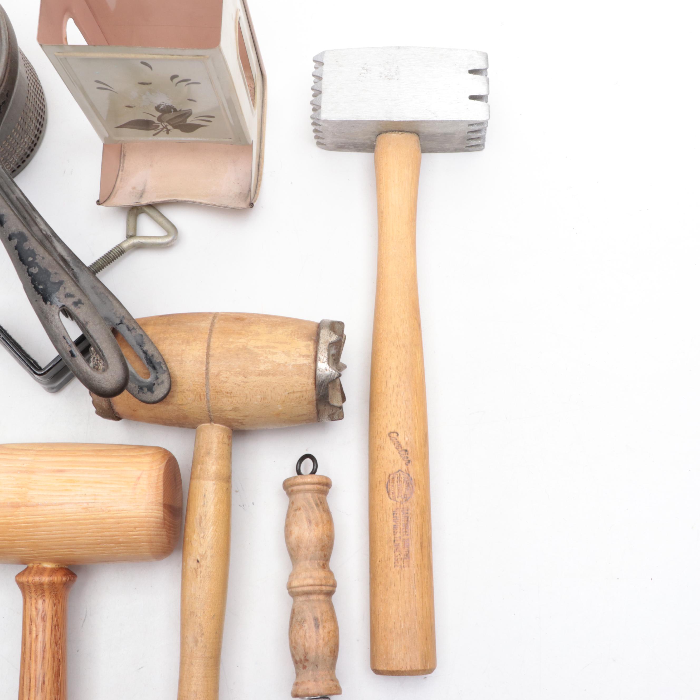 Duro Metal Products Whippit Cream & Egg Whip with Other Metal Kitchen Utensils