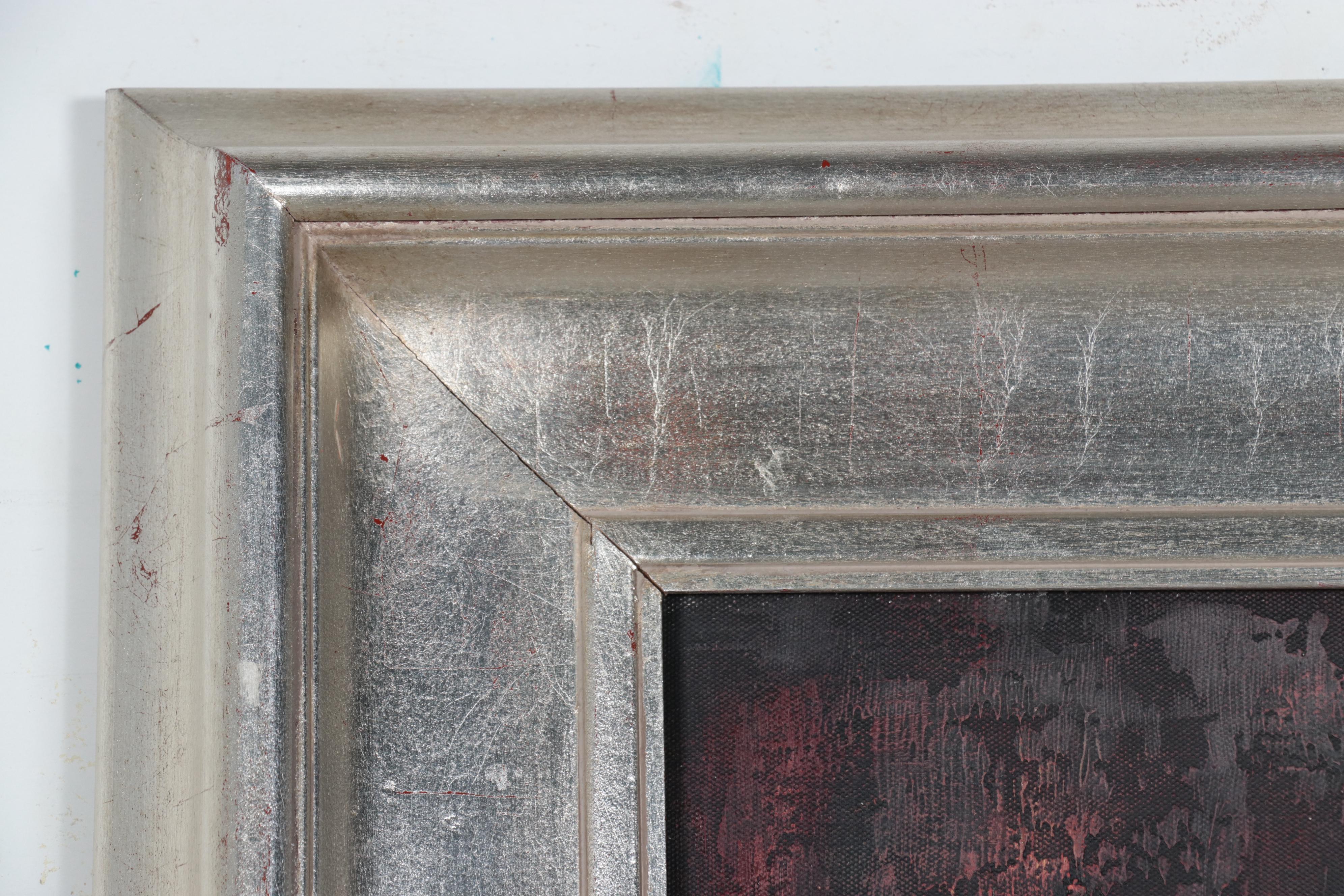 G. Rossi Abstract Non-Objective Oil Painting, 21st Century